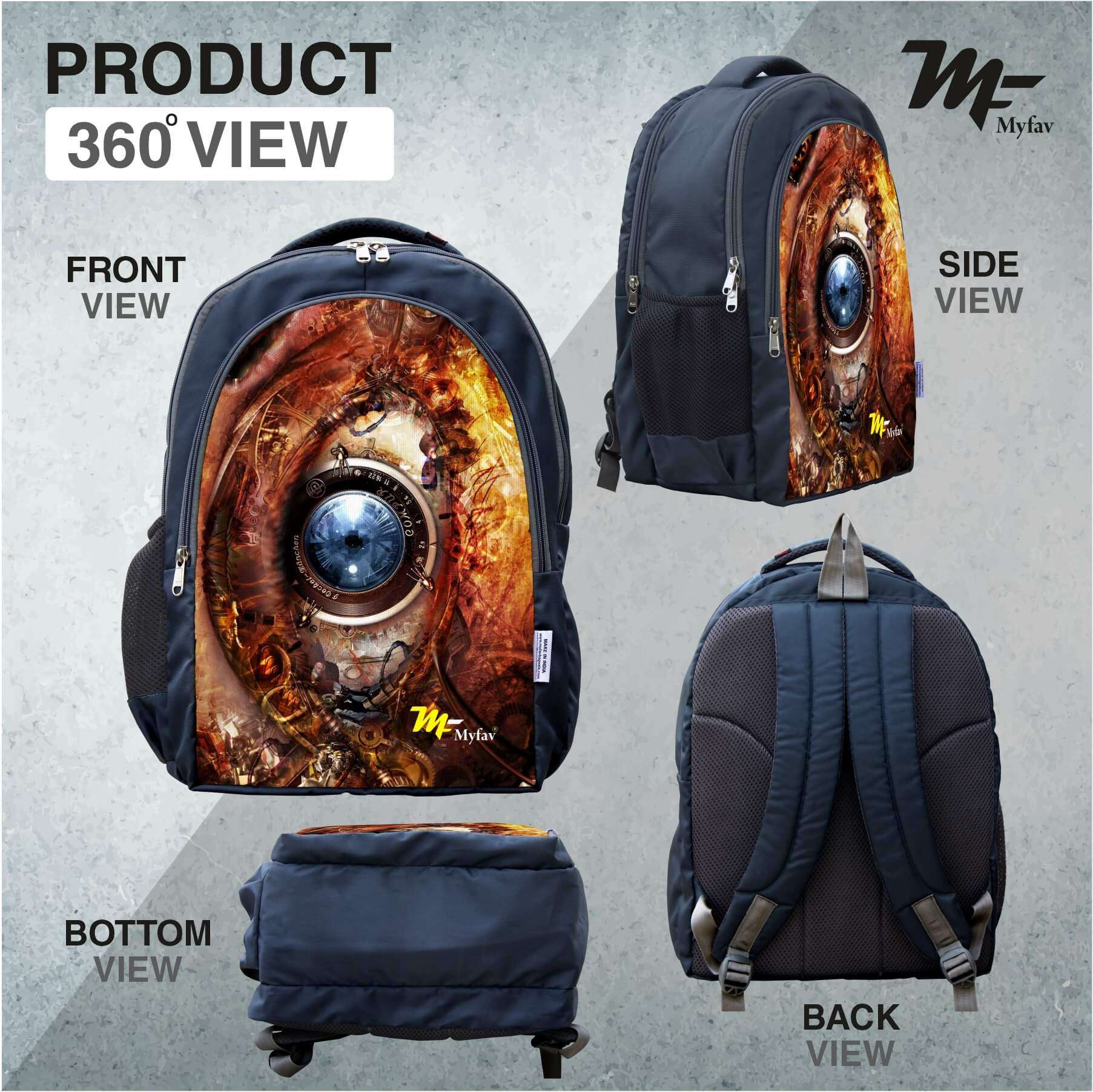 Adventure Backpack - Teddy Digital Print