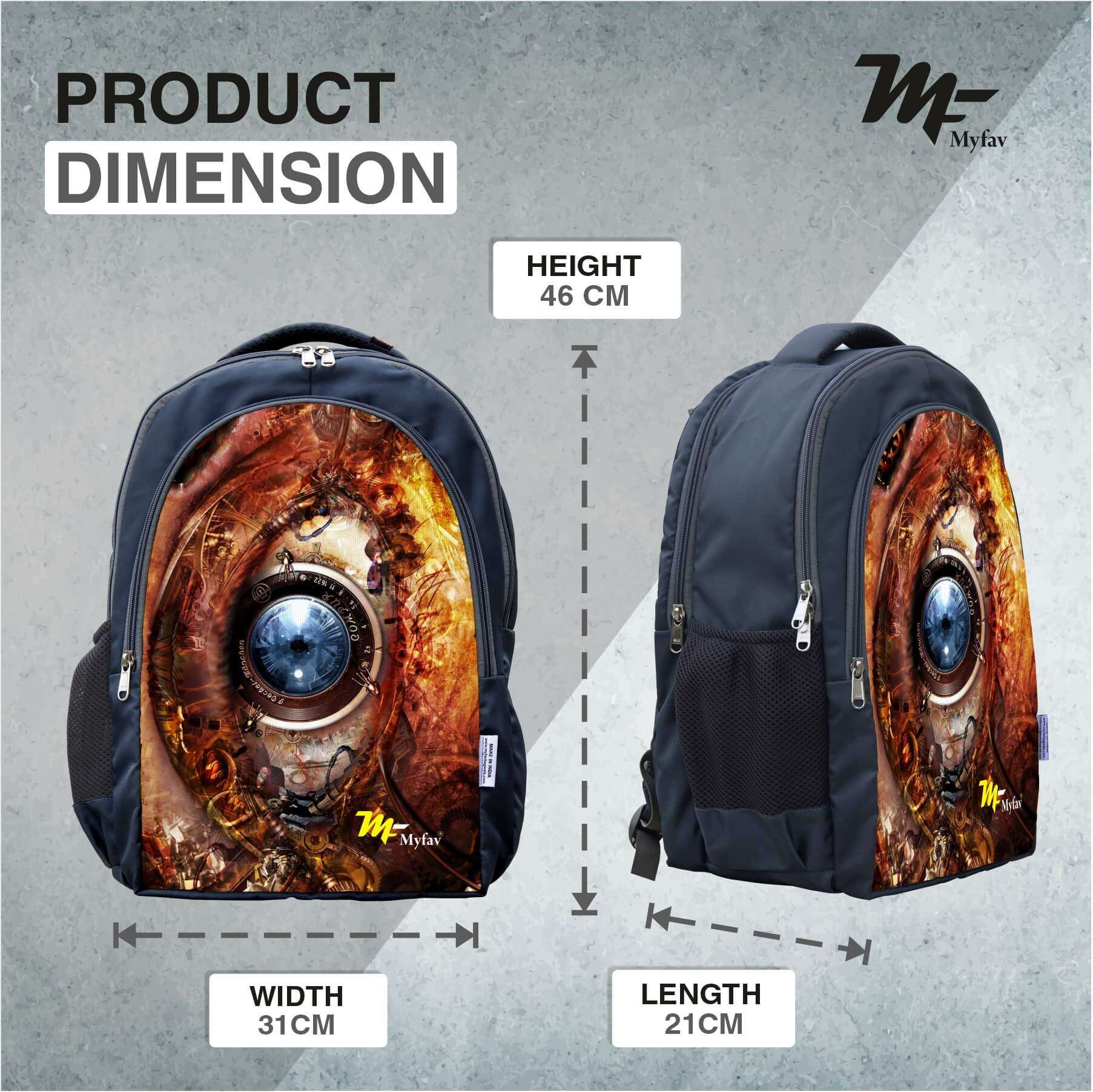 Adventure Backpack - Teddy Digital Print