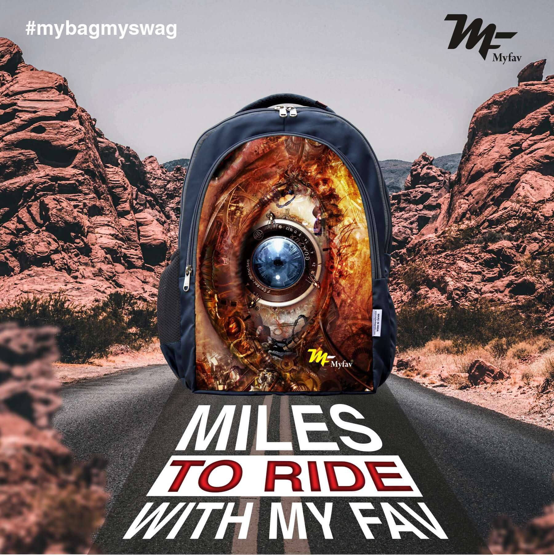 Adventure Backpack - Teddy Digital Print