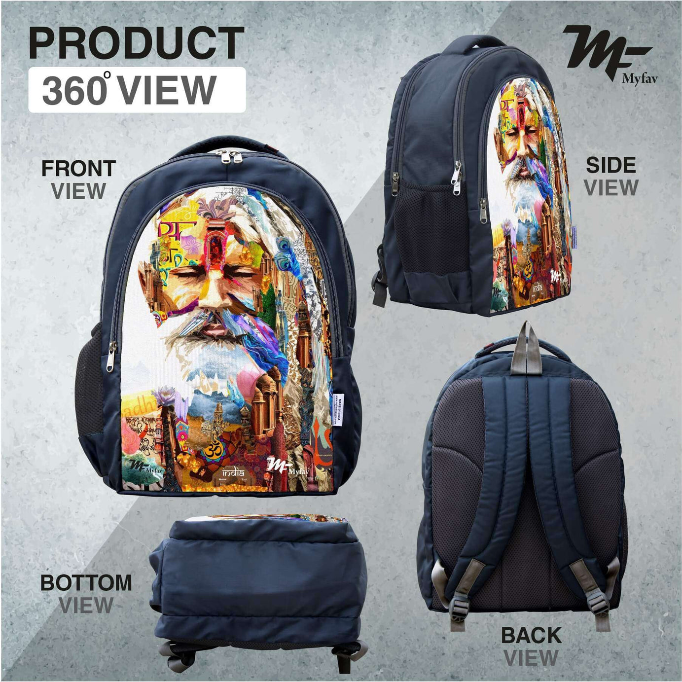 Adventure Backpack - Traditional Digital Print