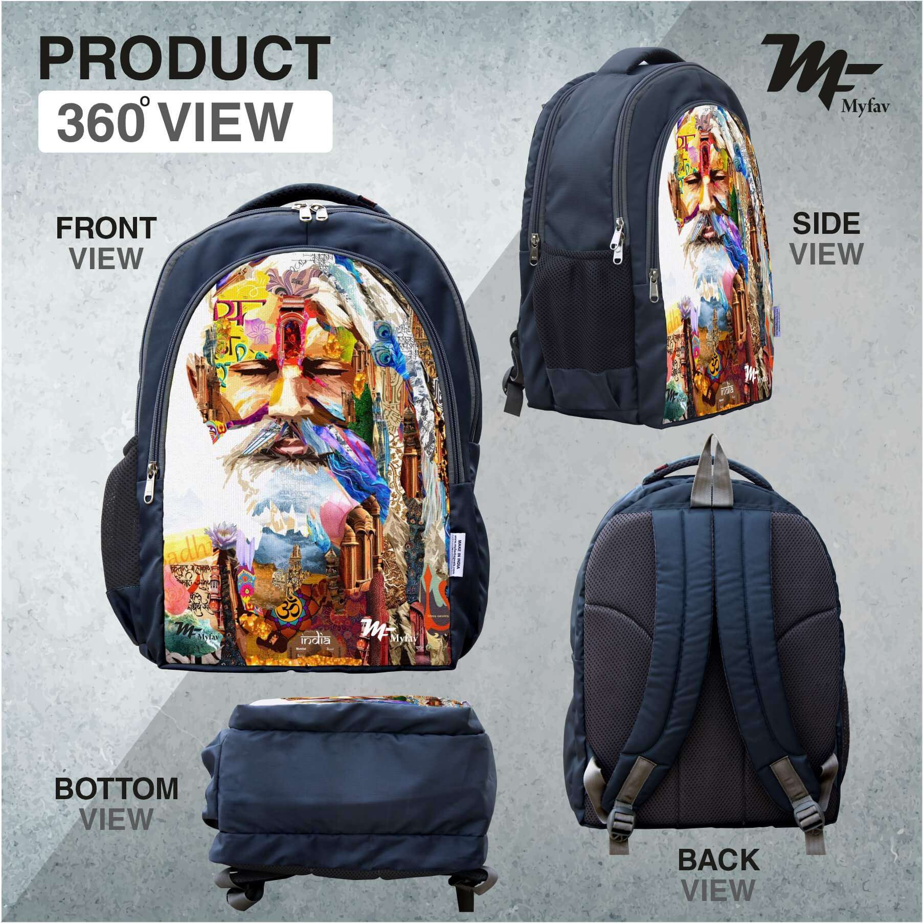 Adventure Backpack - Traditional Digital Print