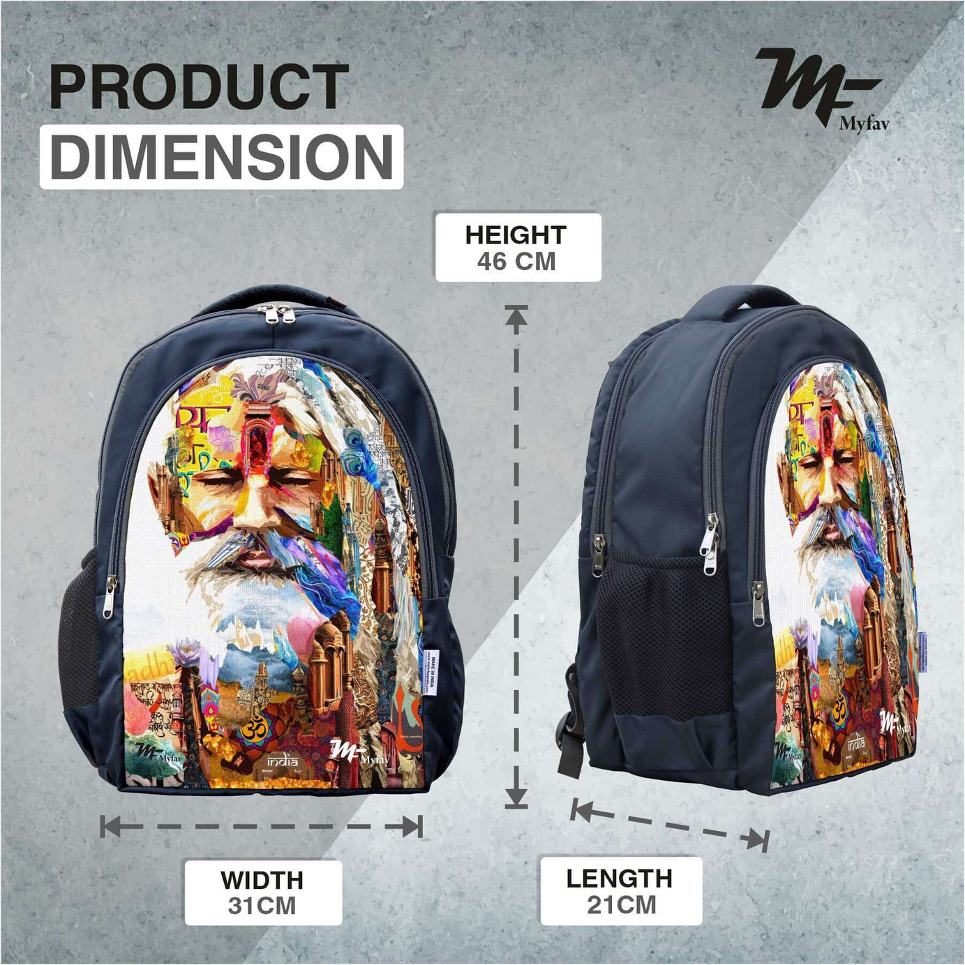 Adventure Backpack - Traditional Digital Print