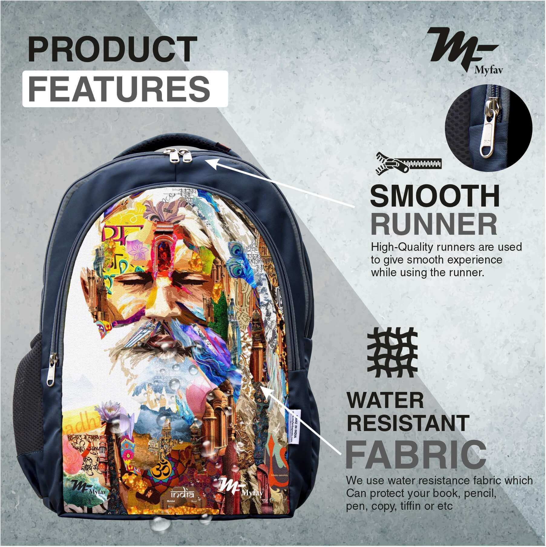 Adventure Backpack - Traditional Digital Print