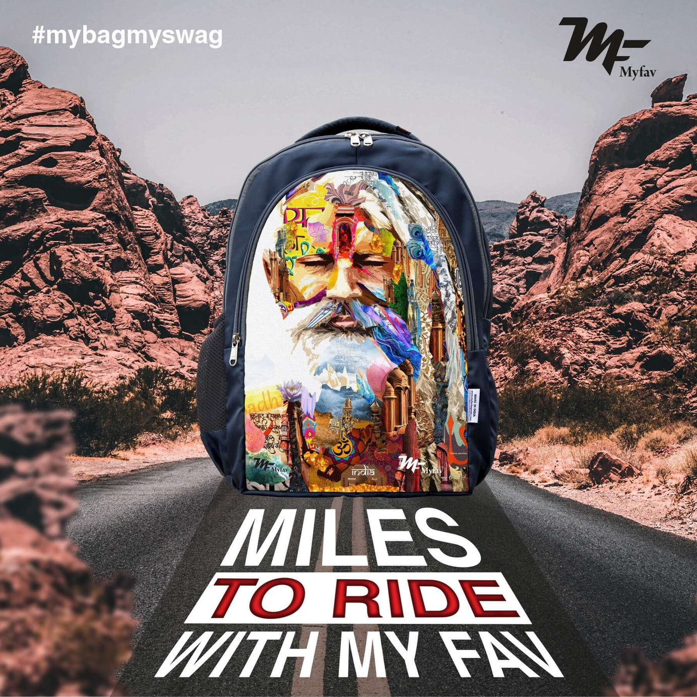 Adventure Backpack - Traditional Digital Print