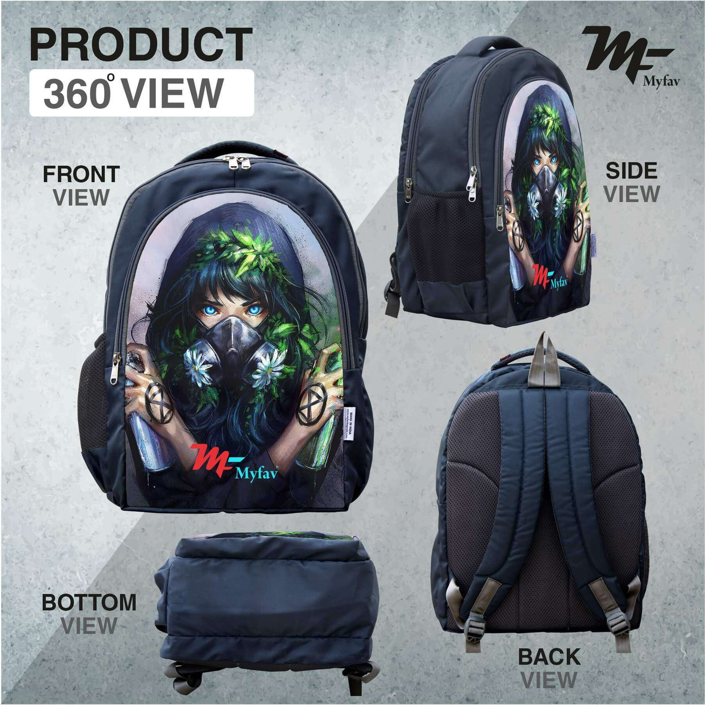 Adventure Backpack - Girl Print