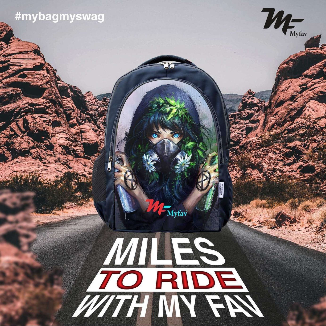 Adventure Backpack - Girl Print