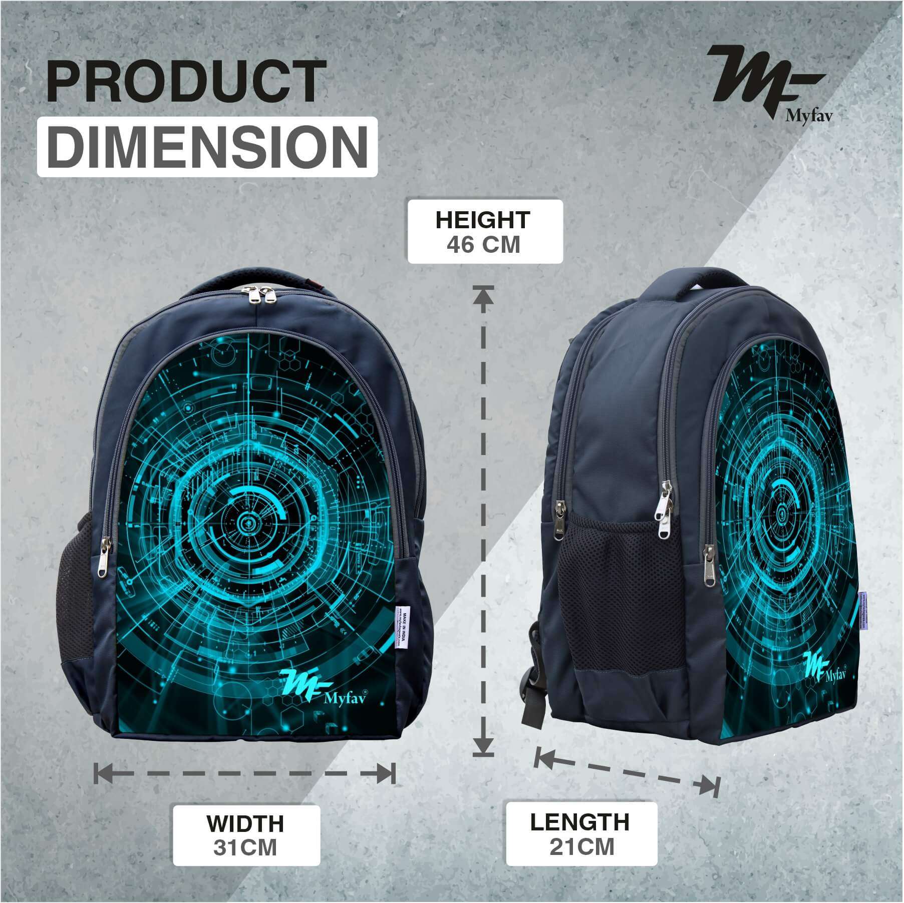 Adventure Backpack - Neon Print