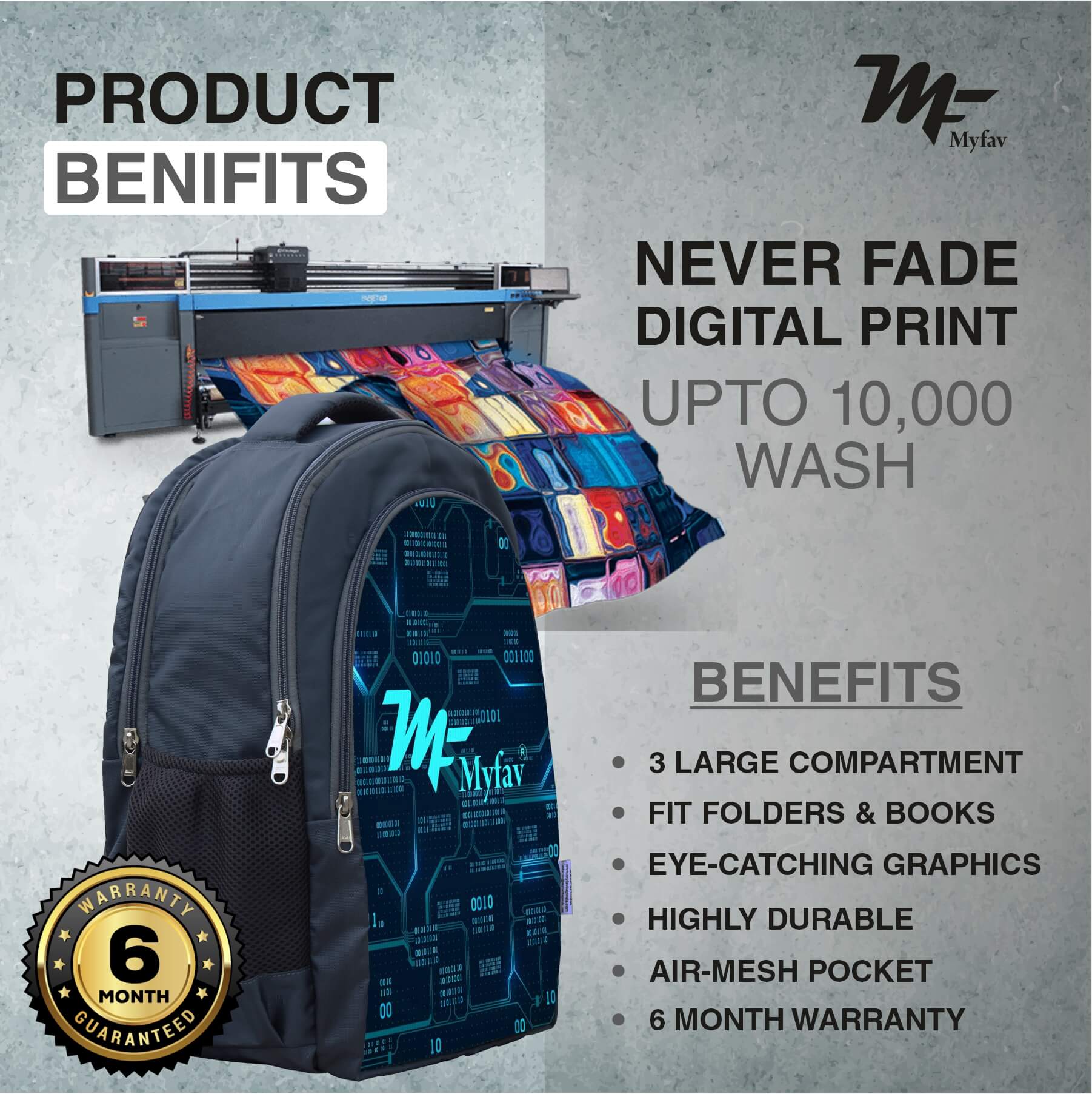 Adventure Backpack - My Fav Print