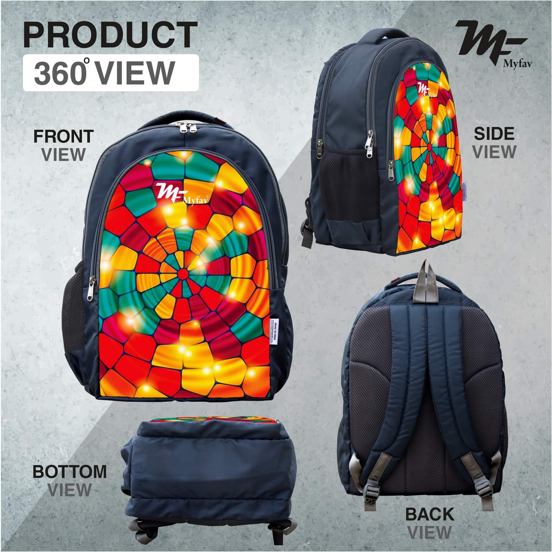 Adventure Backpack - Multicolor