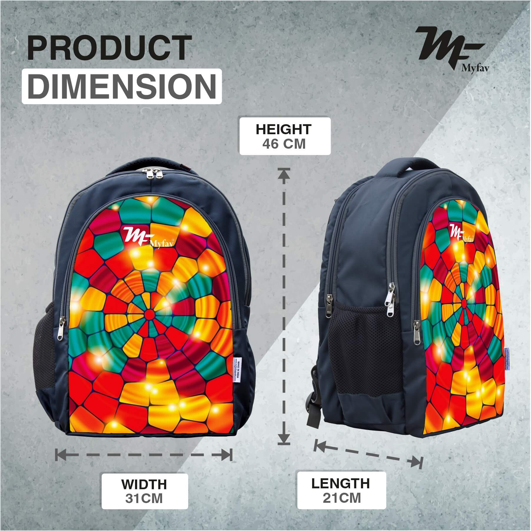 Adventure Backpack - Multicolor