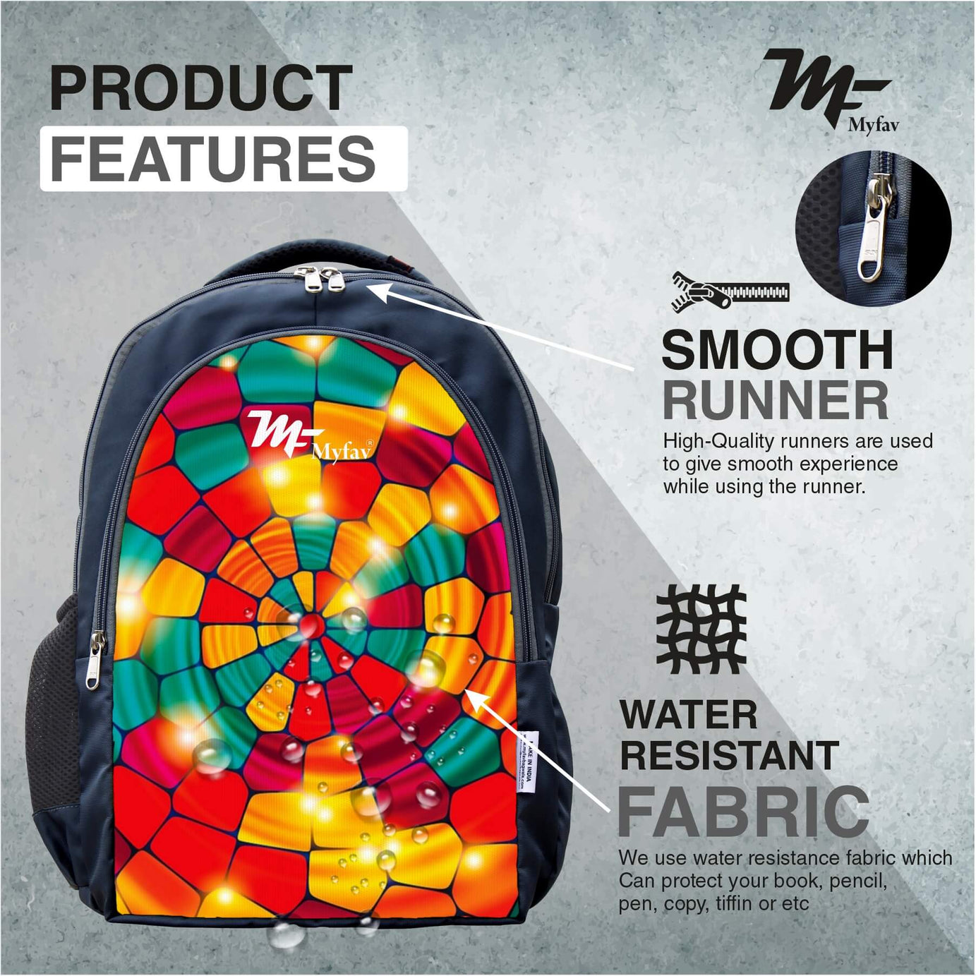 Adventure Backpack - Multicolor