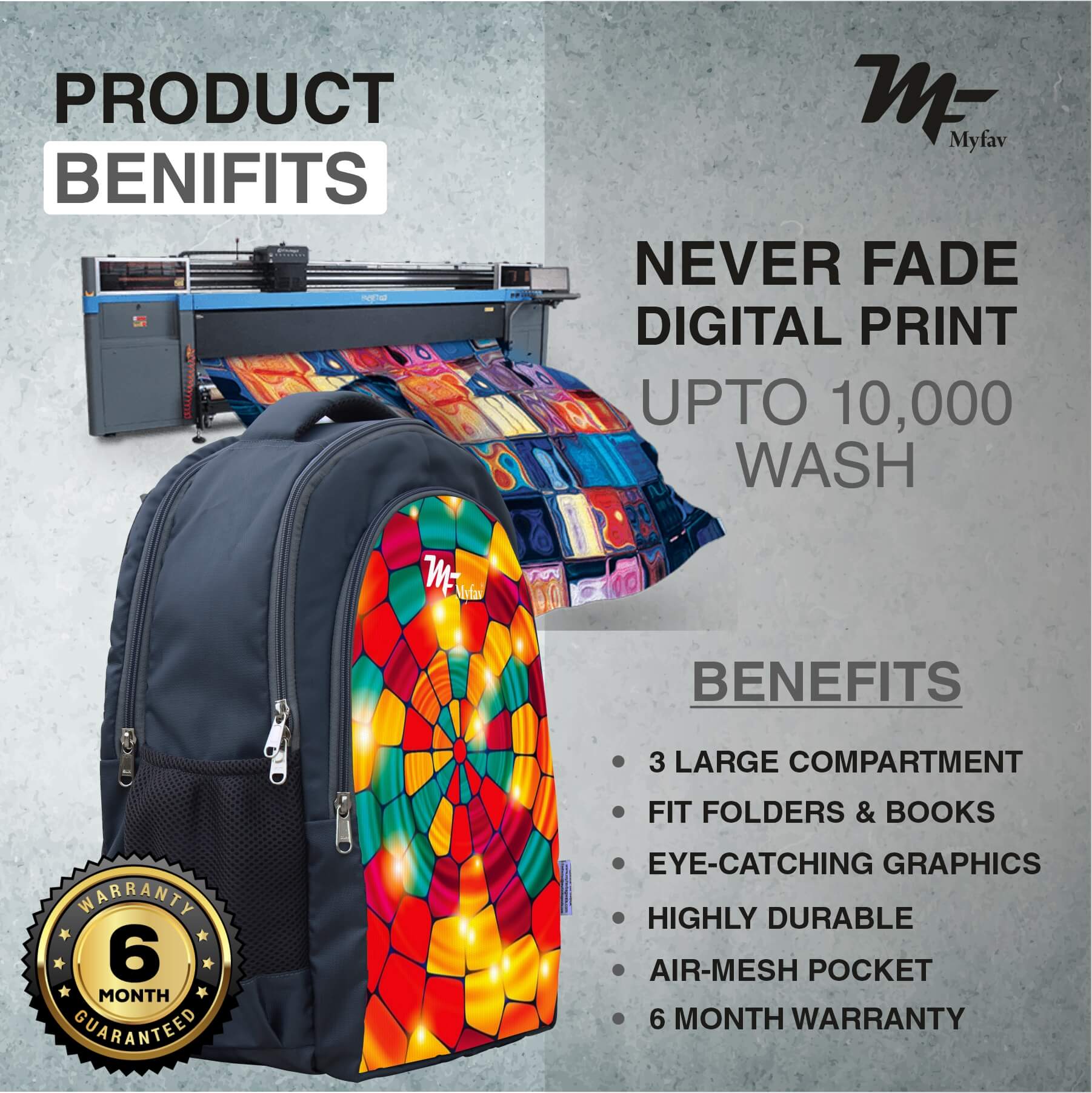 Adventure Backpack - Multicolor