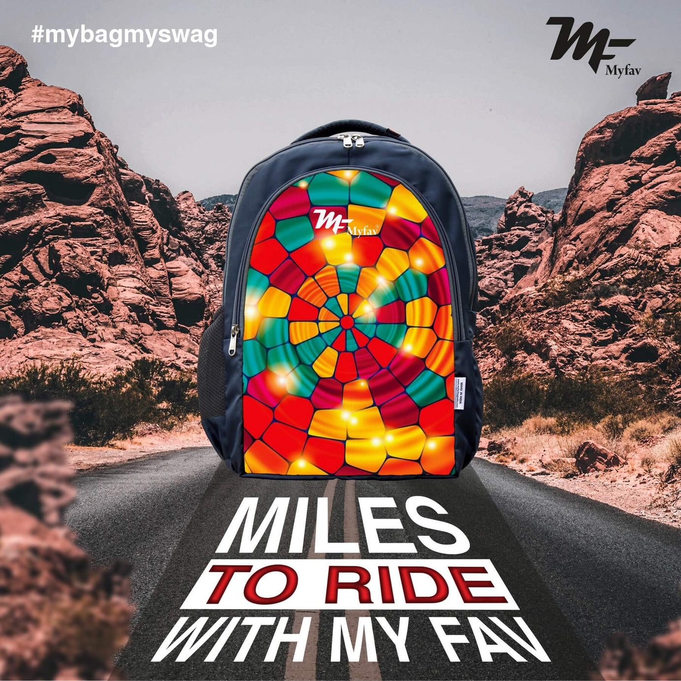 Adventure Backpack - Multicolor