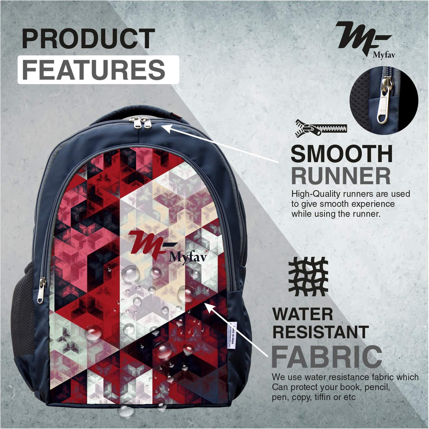 Adventure Backpack - Digital Print School