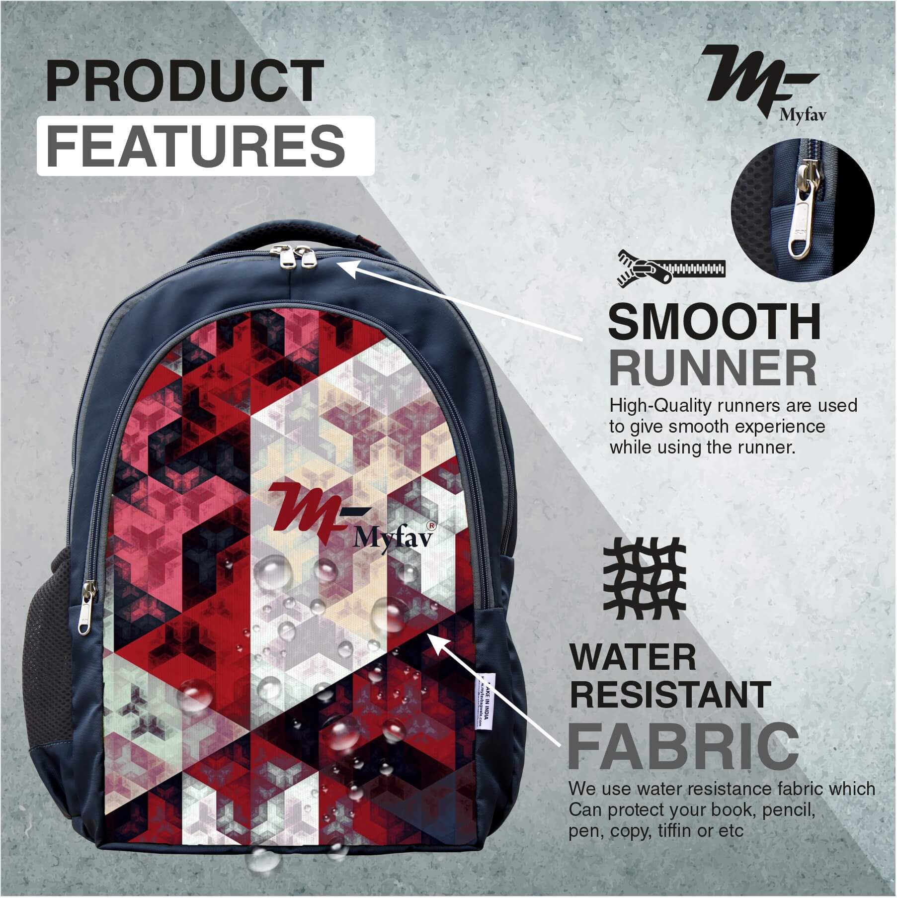 Adventure Backpack - Digital Print School