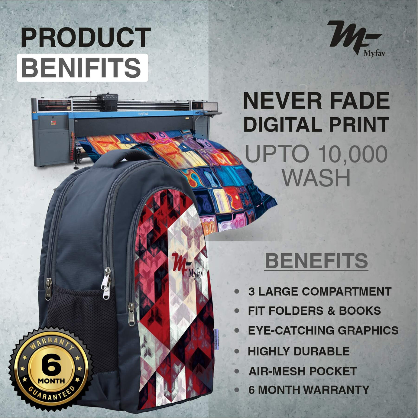 Adventure Backpack - Digital Print School