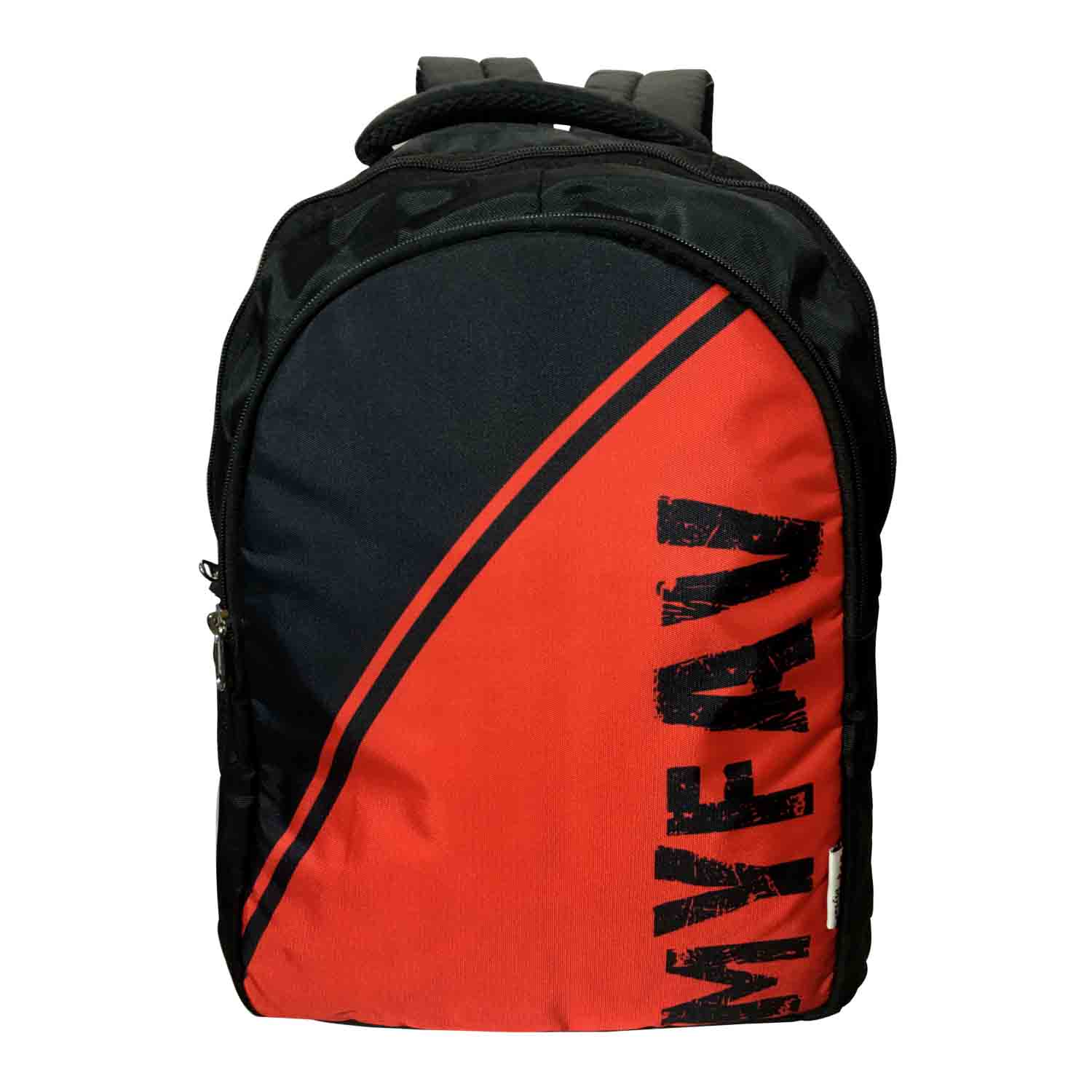 My Fav Red Black Laptop Backpack for Men Women / Office Backpack / School Backpack for Boys Girls