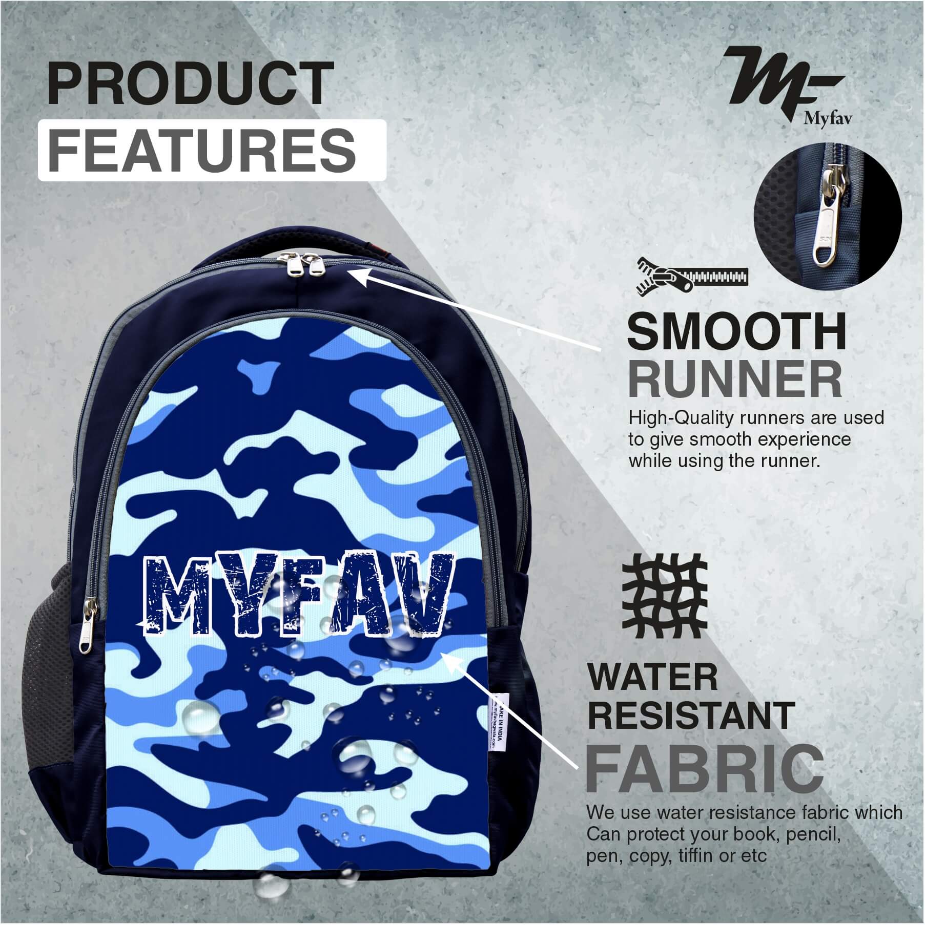 Adventure Backpack - Camouflage Backpack For Men Women