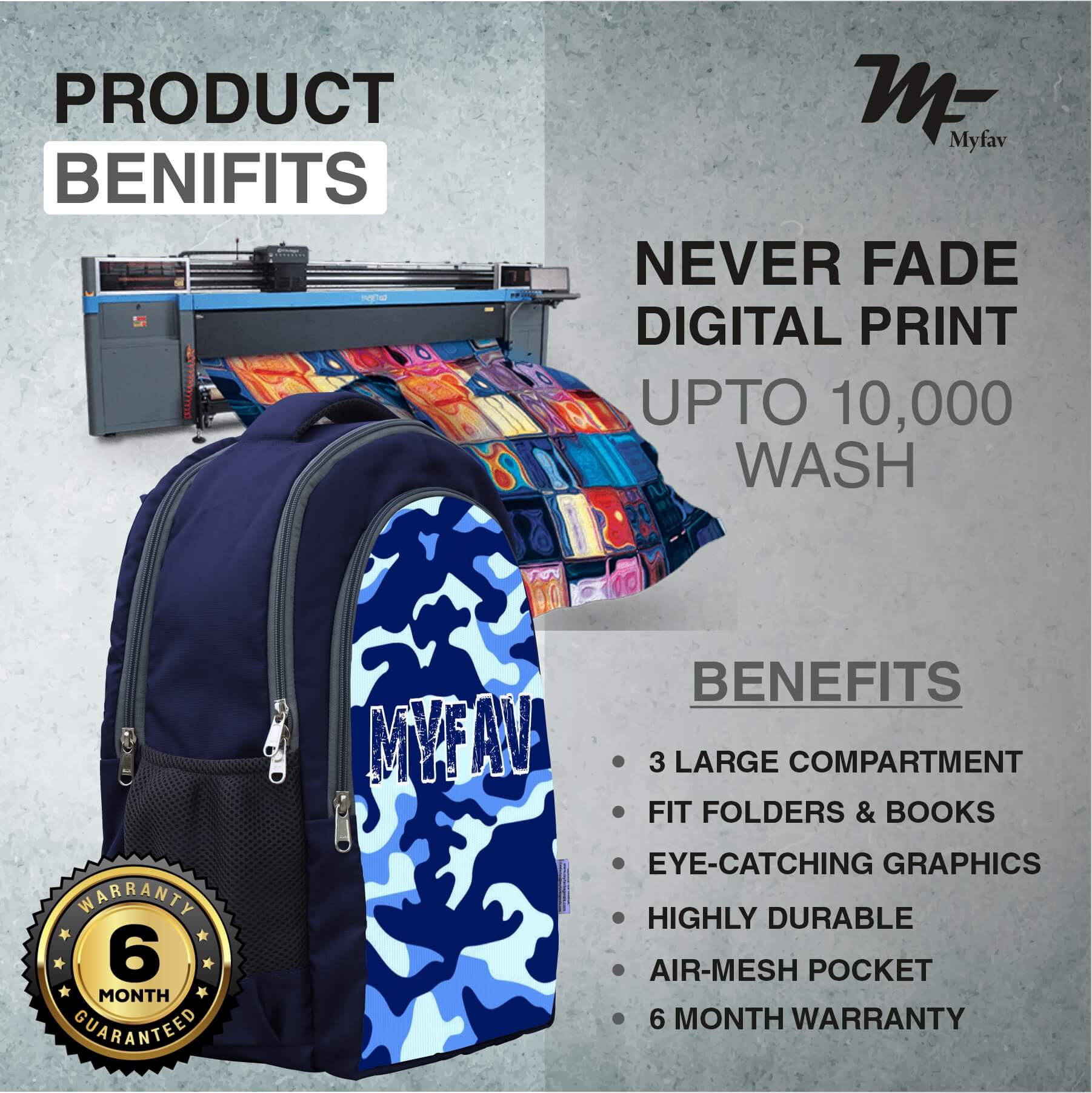 Adventure Backpack - Camouflage Backpack For Men Women