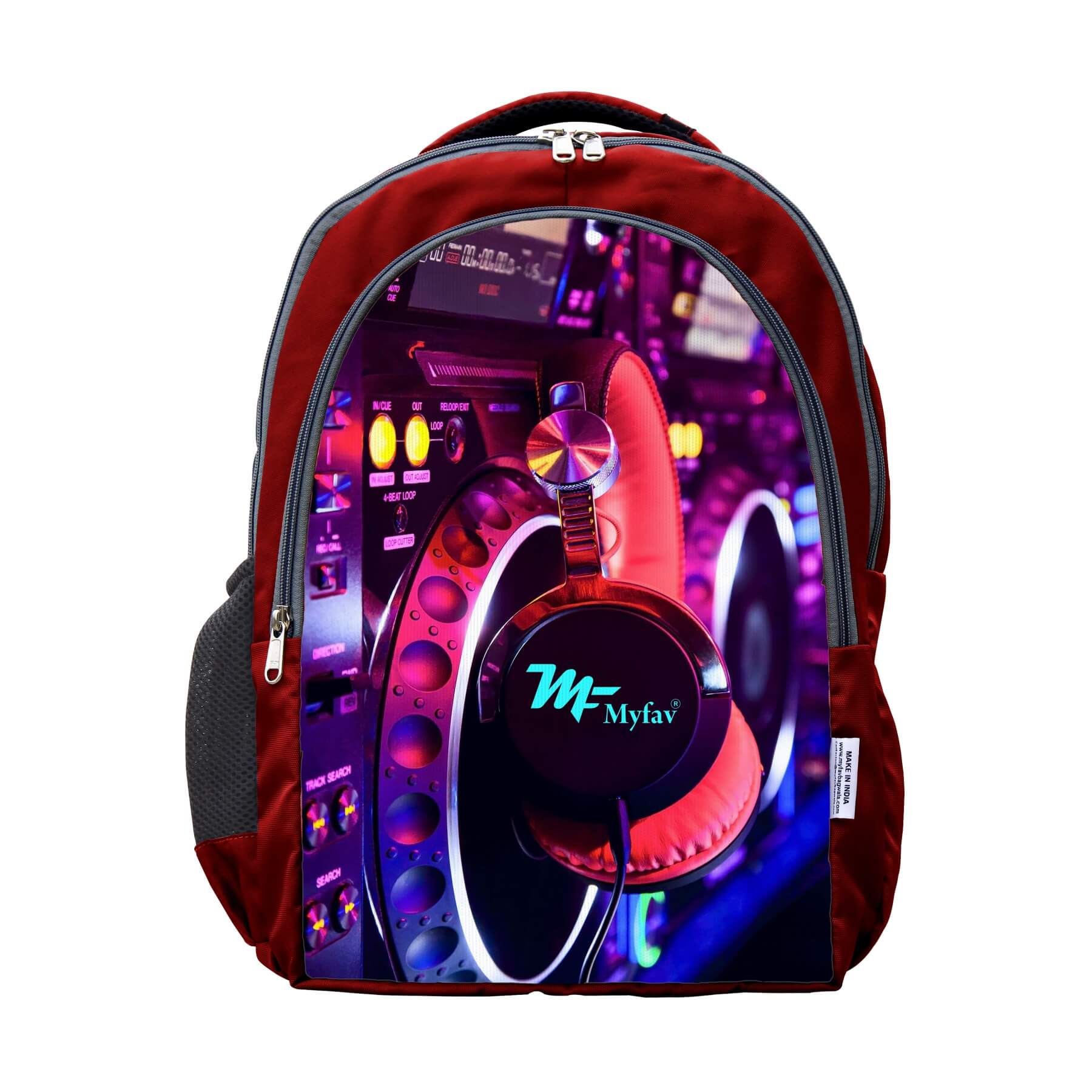 Adventure Backpack - Headphone Print