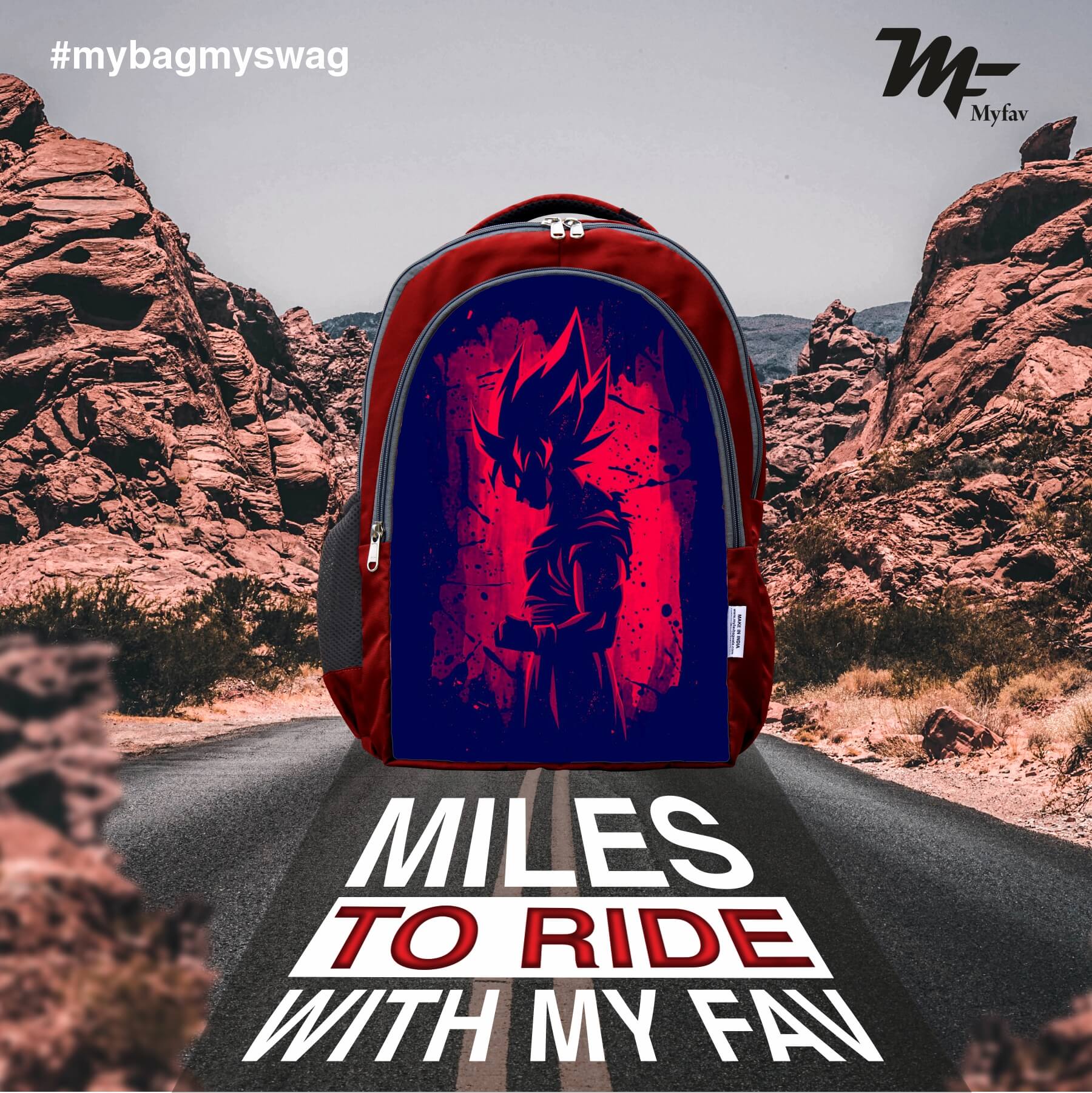 Adventure Backpack - Superhero Print