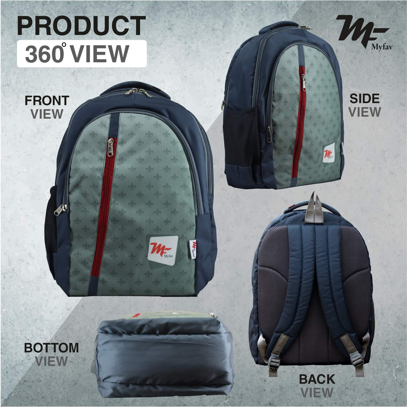 Adventure Backpack - Printed Laptop Backpack