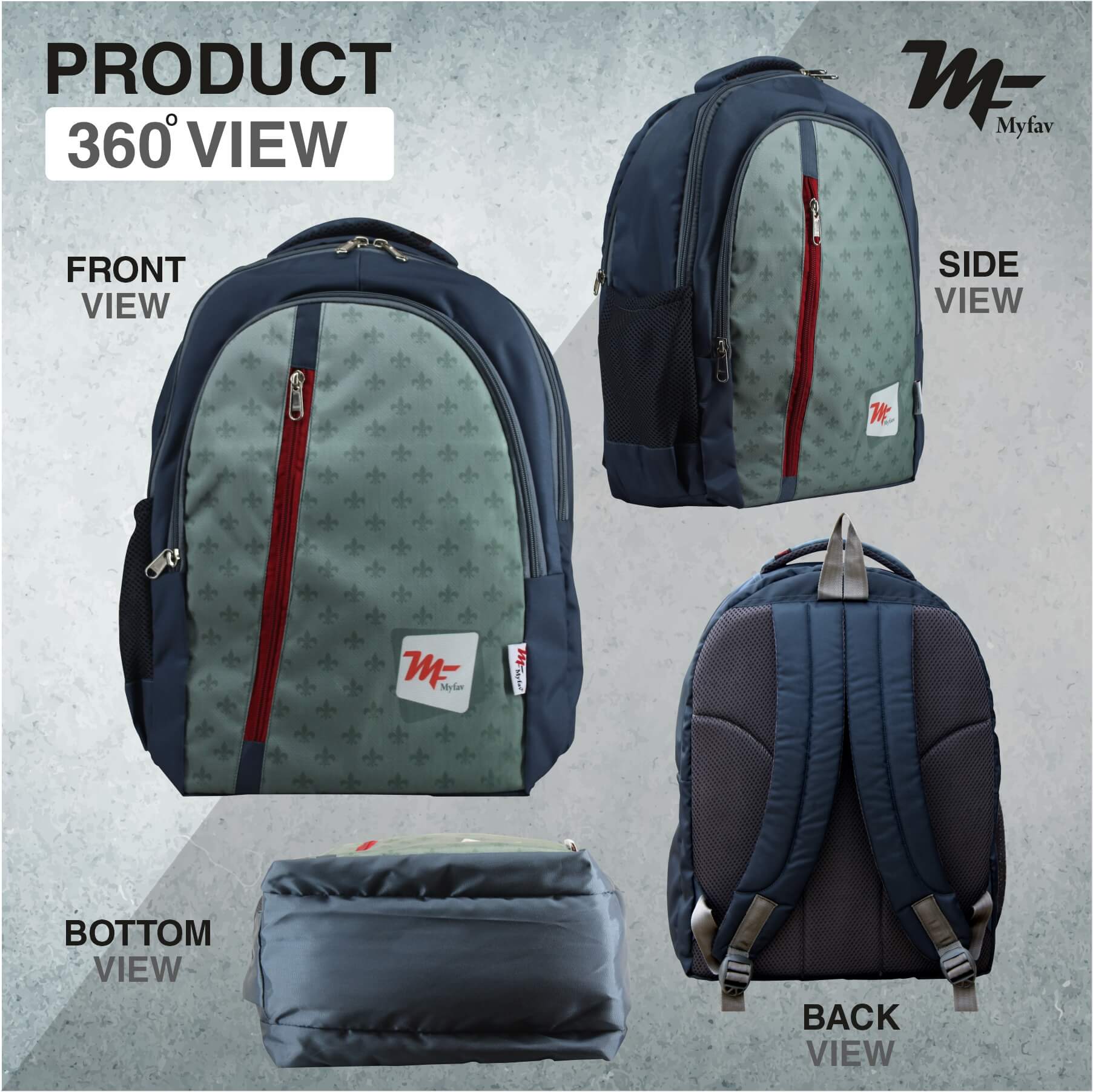 Adventure Backpack - Printed Laptop Backpack