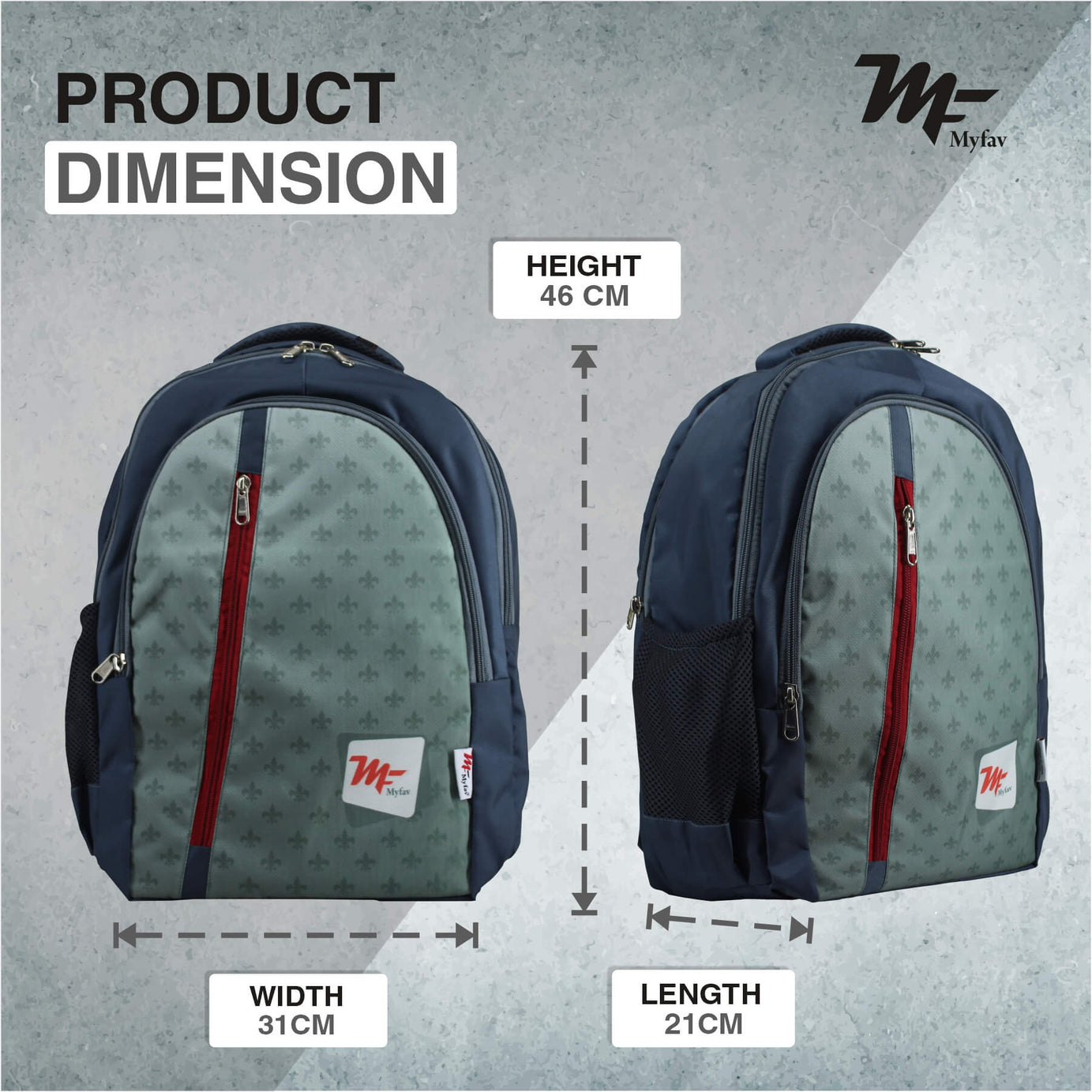 Adventure Backpack - Printed Laptop Backpack