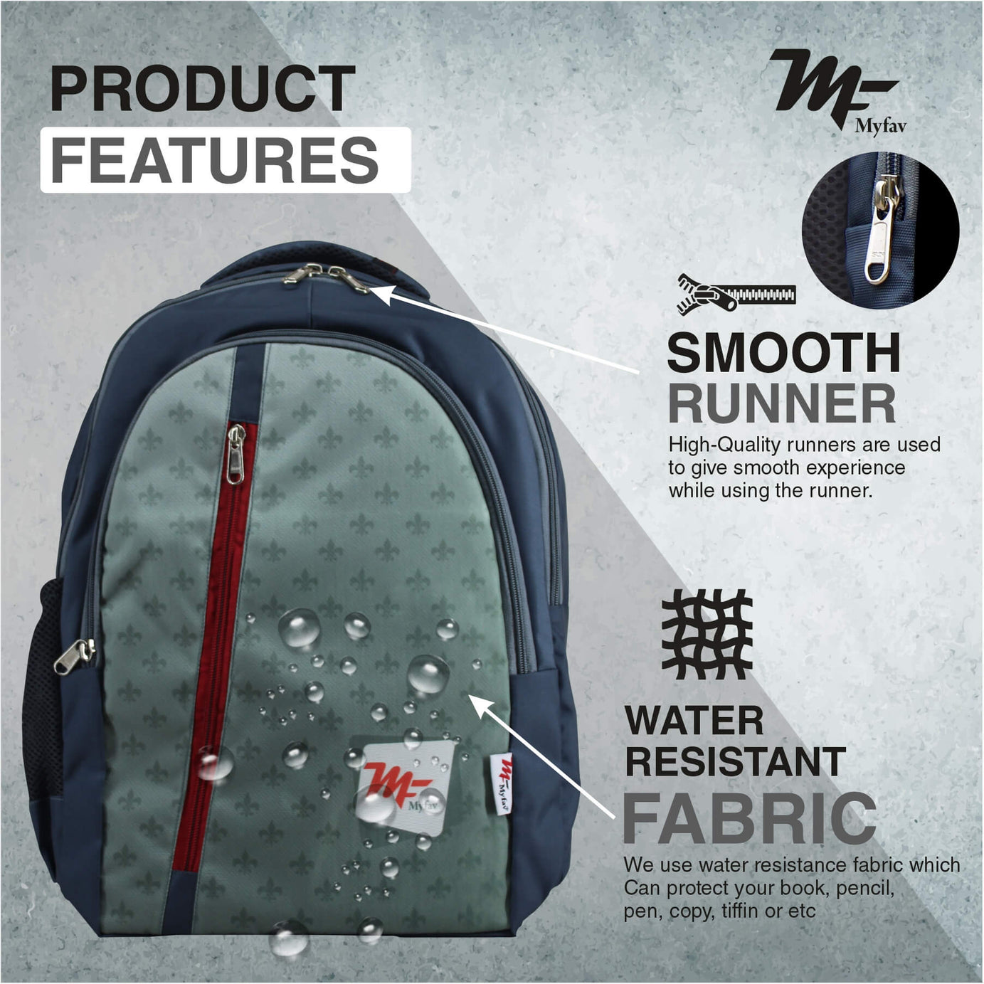 Adventure Backpack - Printed Laptop Backpack