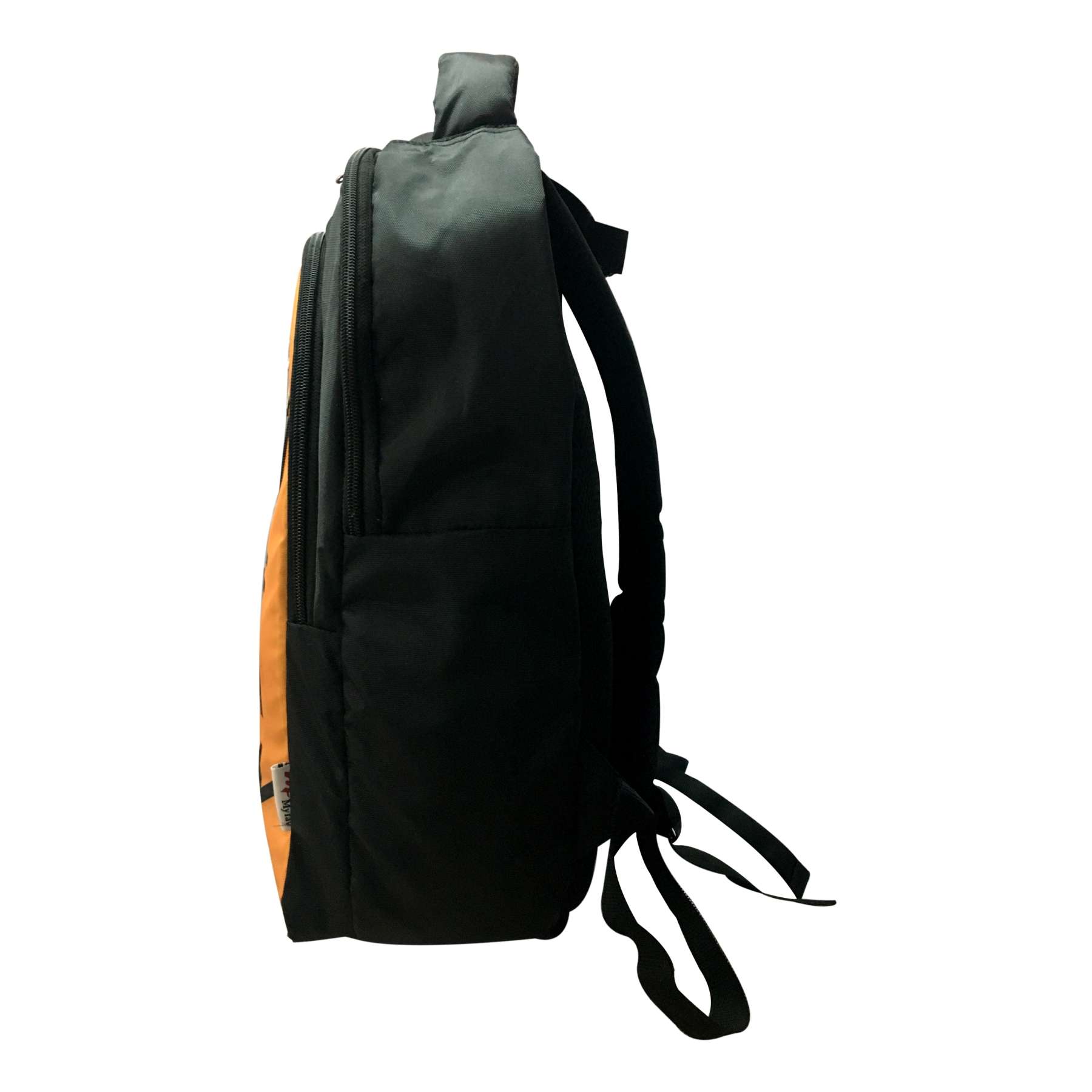 Orange Black Laptop Backpack for Office / School / Travel