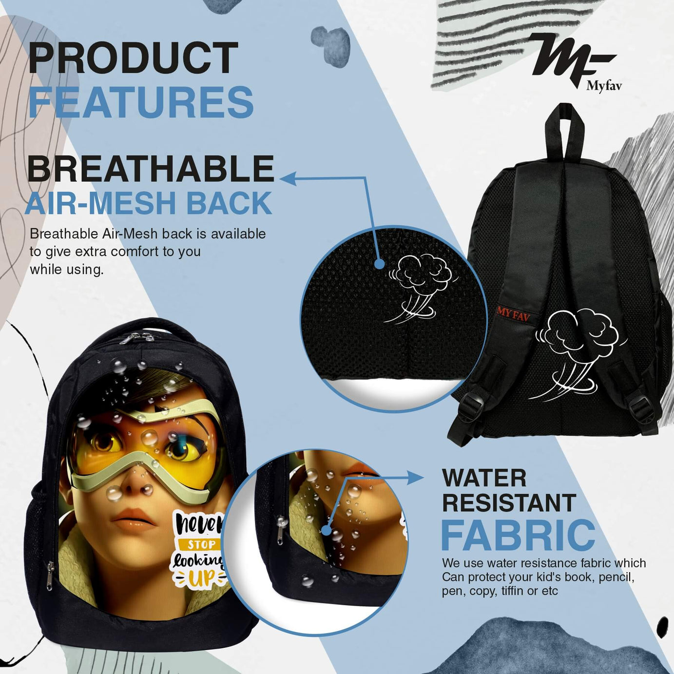 Backpack - Girl Print