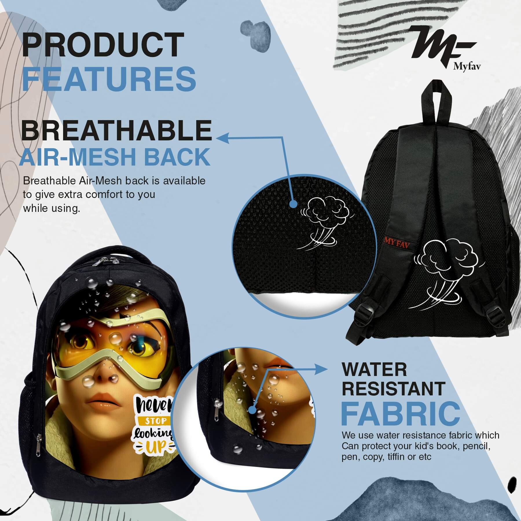 Backpack - Girl Print