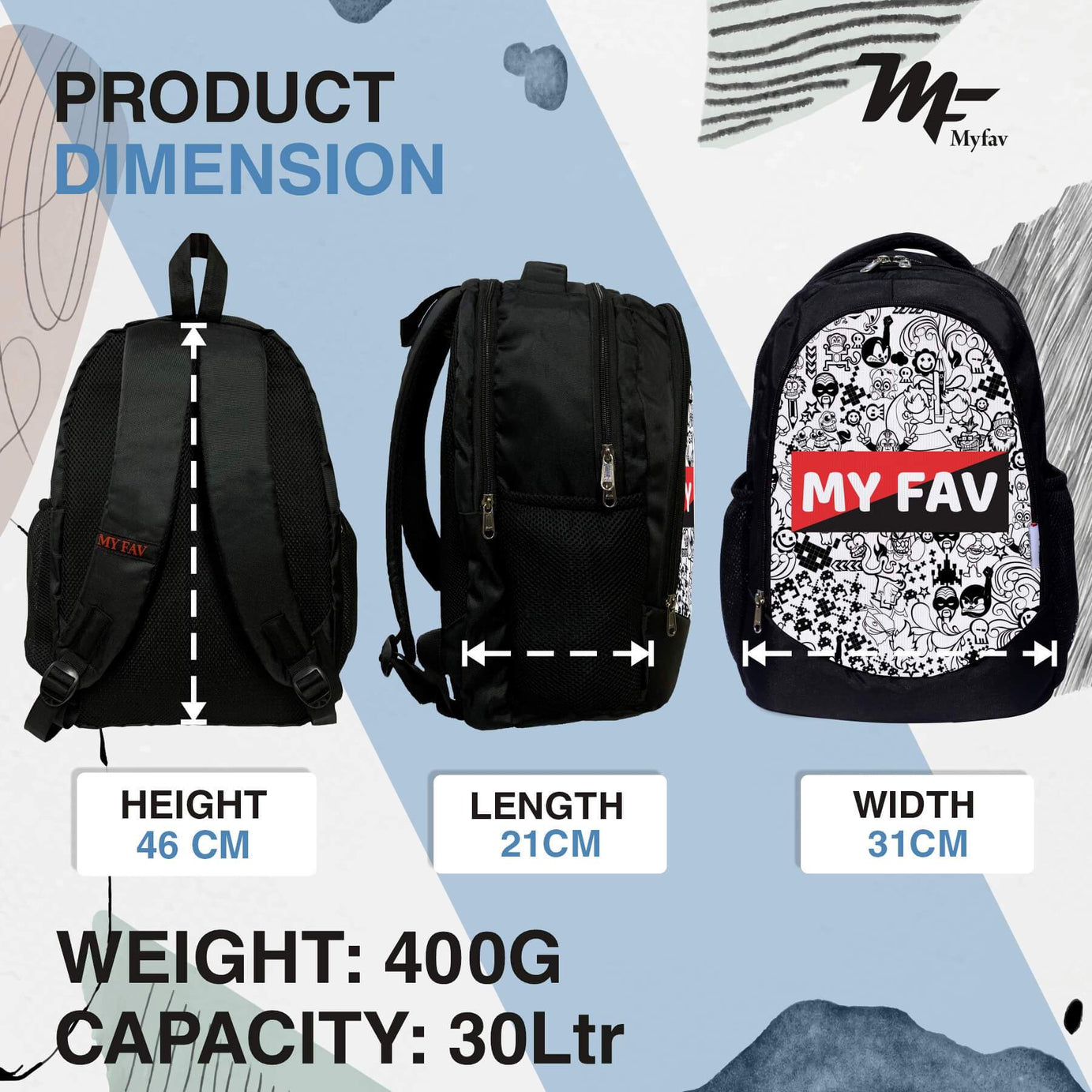 Backpack - Digital Print