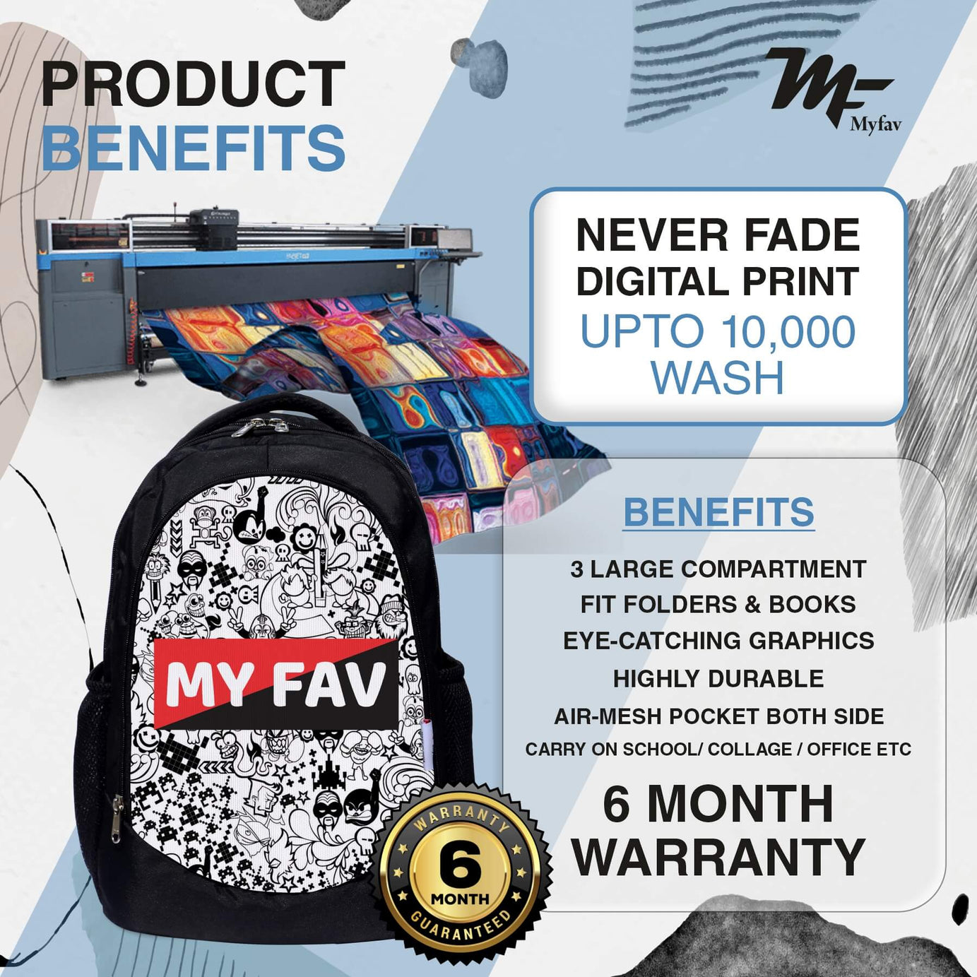 Backpack - Digital Print