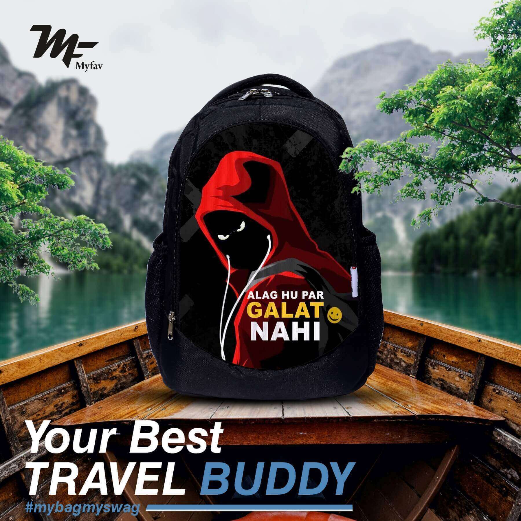 Backpack - Motivational Quote Print