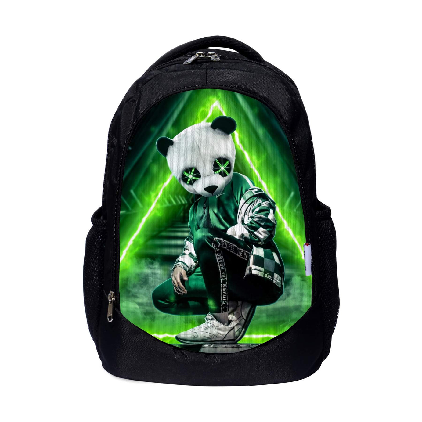 My Fav Panda Print Laptop Backpack For Boy & Girls / College backpack / School Bag