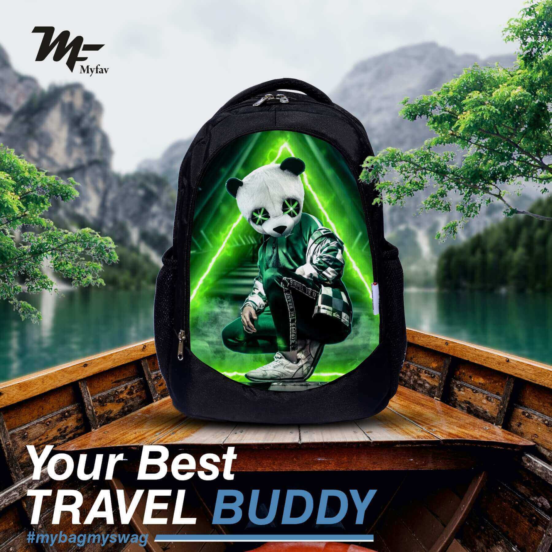 Backpack - Panda Print