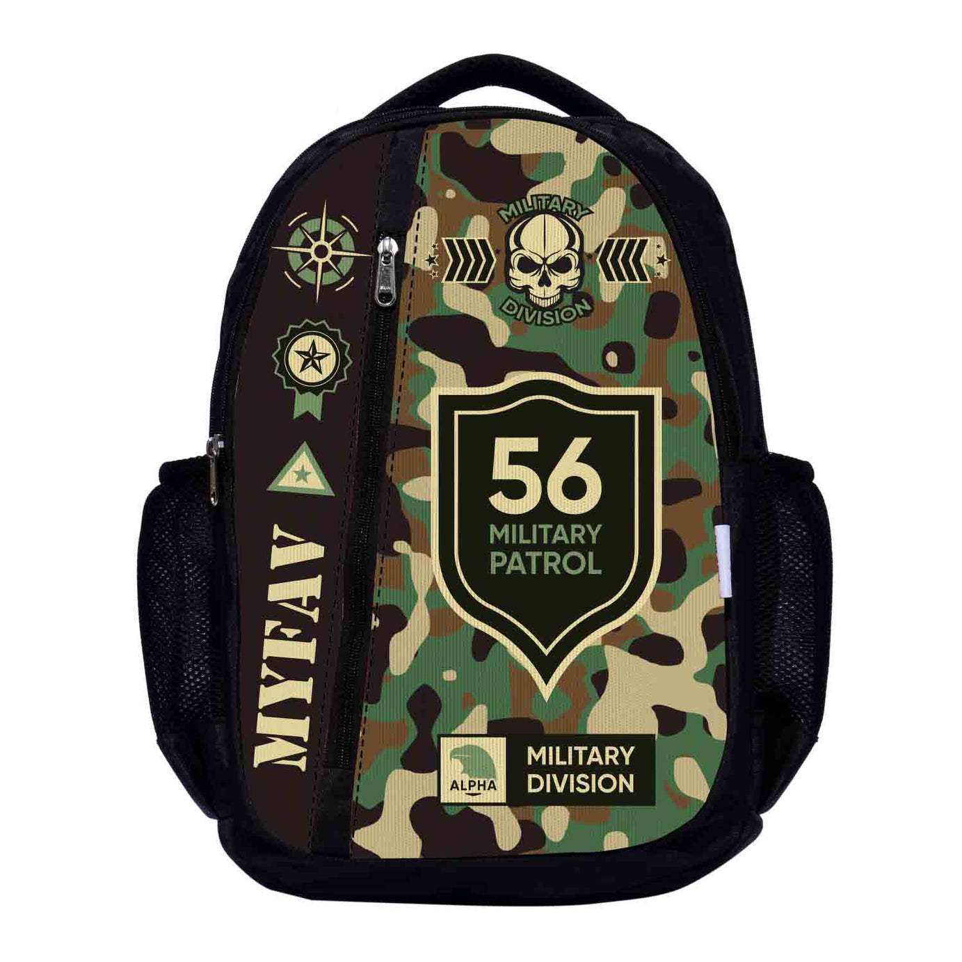 My Fav Camouflage Laptop Backpack For Men Women / School Bag for Boys Girls