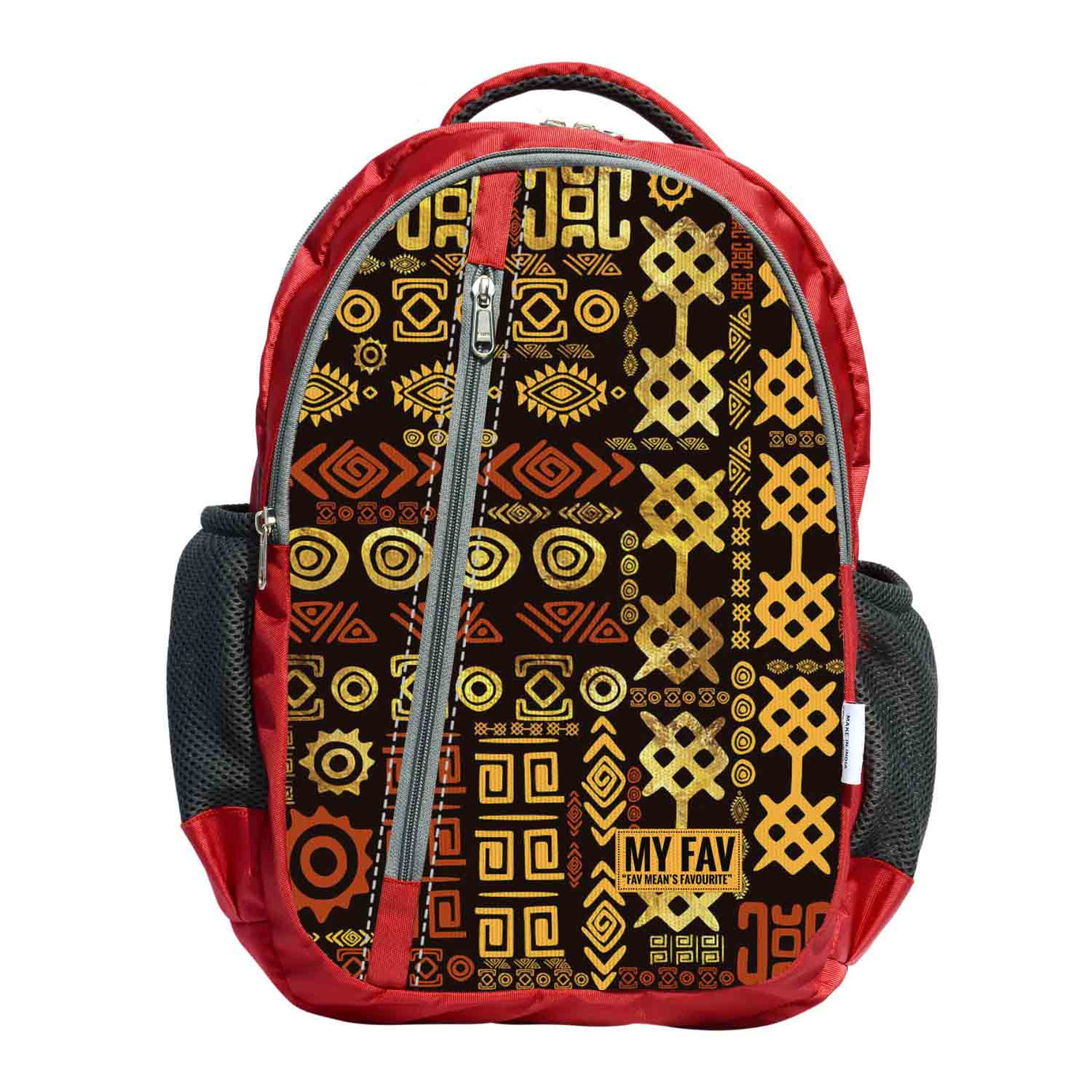 My Fav Digital Print Laptop Backpack For Men Women / School Bag For Boys Girls