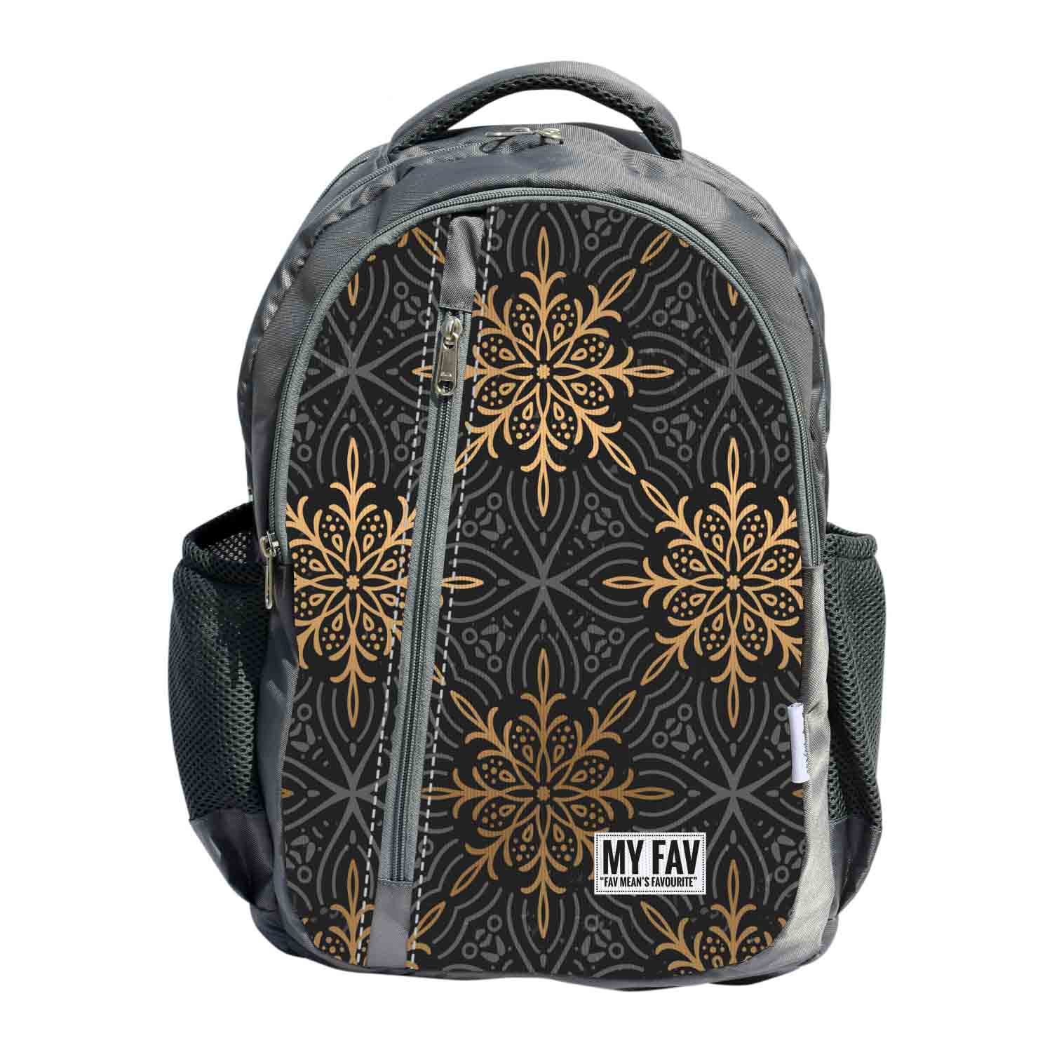 My Fav Dark Printed Laptop Backpack For Men Women / School Bag For Boys Girls