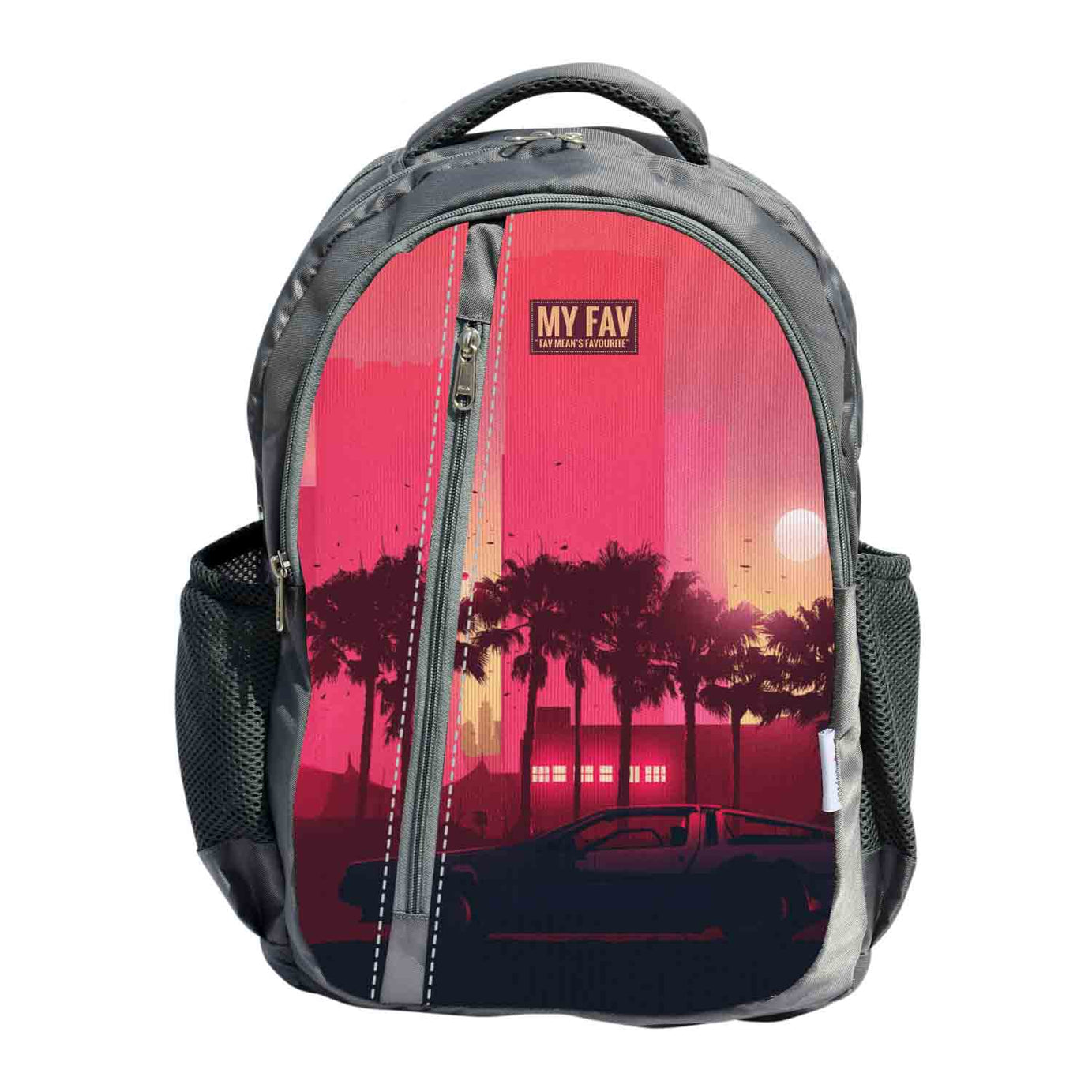 My Fav Scenery Print Laptop Backpack For Men Women / School Bag For Boys Girls