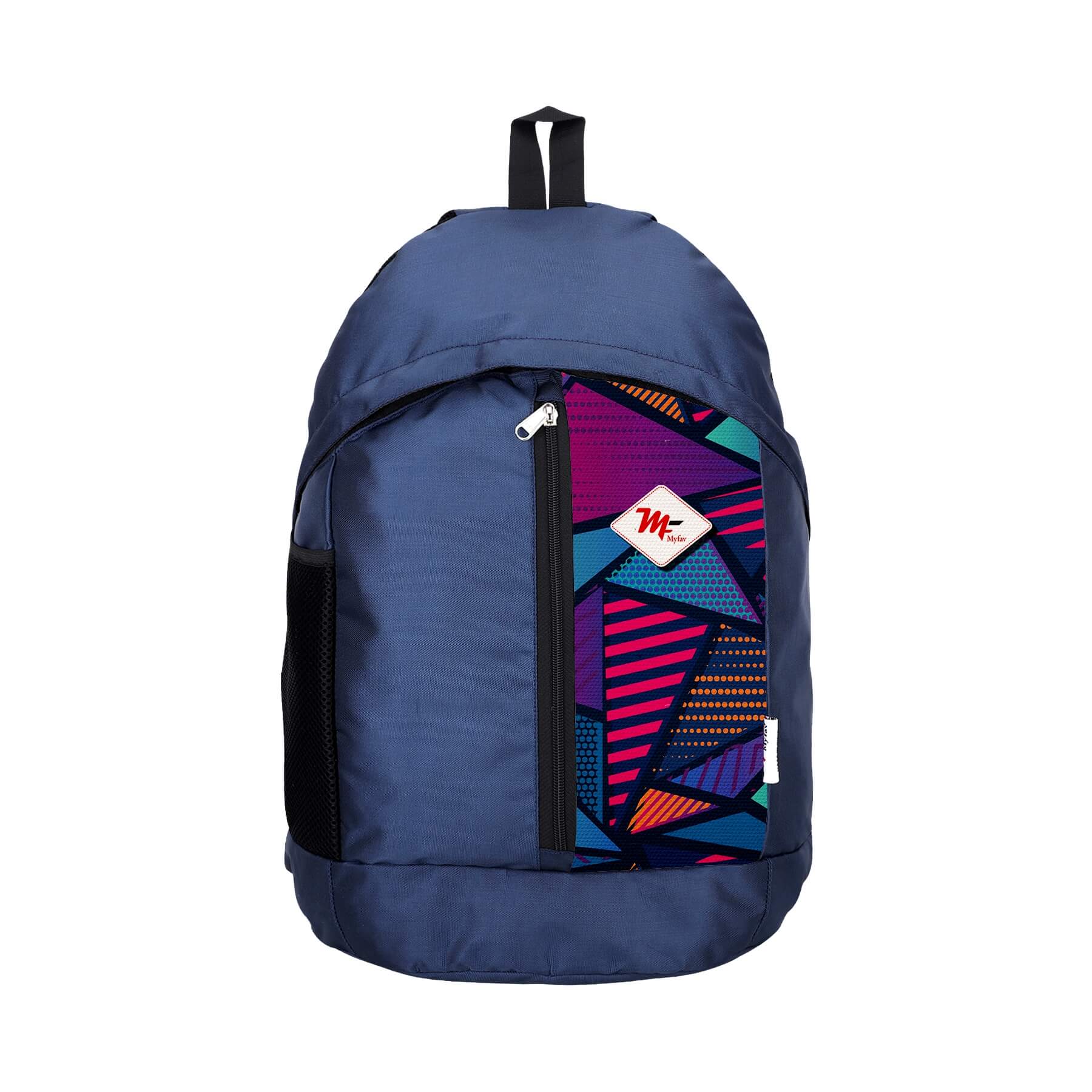 My Fav 21 L Navy Blue Laptop Backpack for Men Women / College Bag for Boys Girls / Office Bag