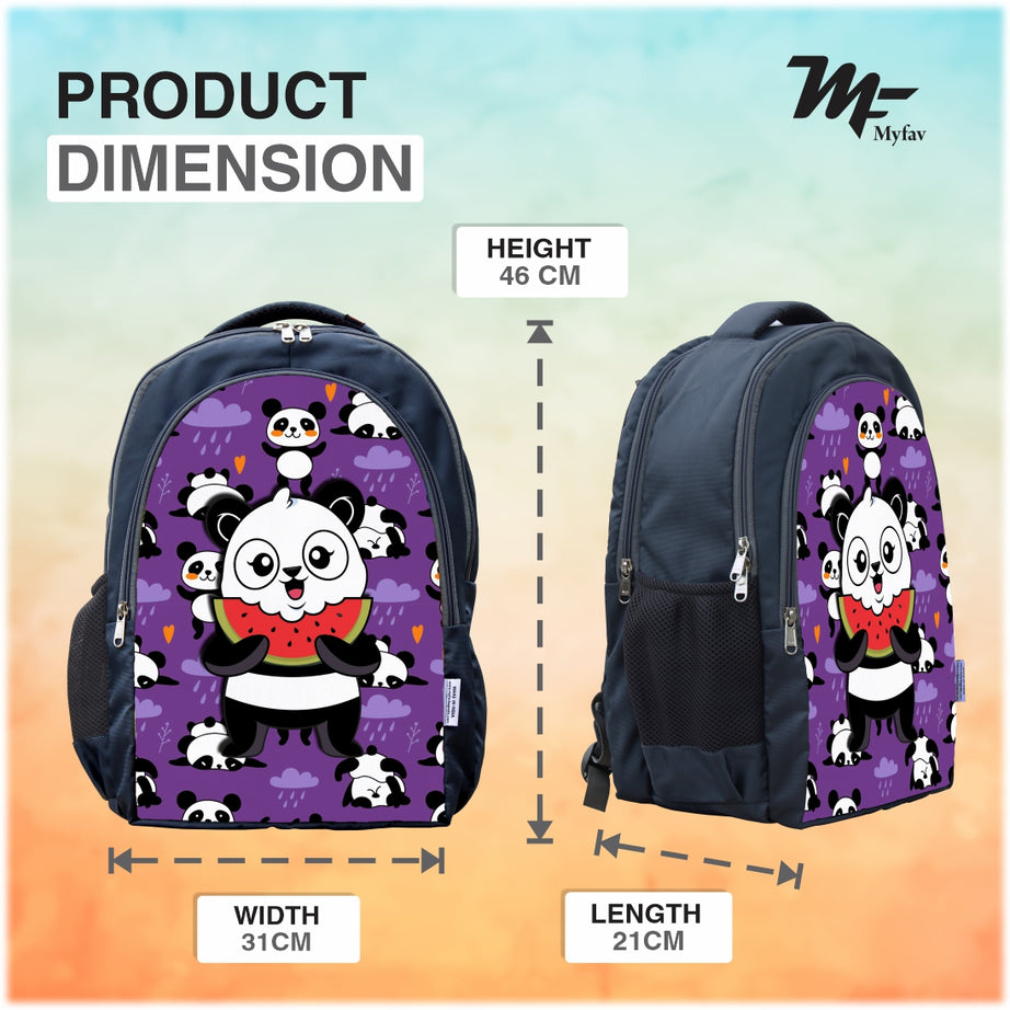 MY FAV School Bag for Kids, Stylish and Trendy Casual Backpack (5 to 14-year-old) Waterproof Shoulder Straps Bag - 6 Month Warranty