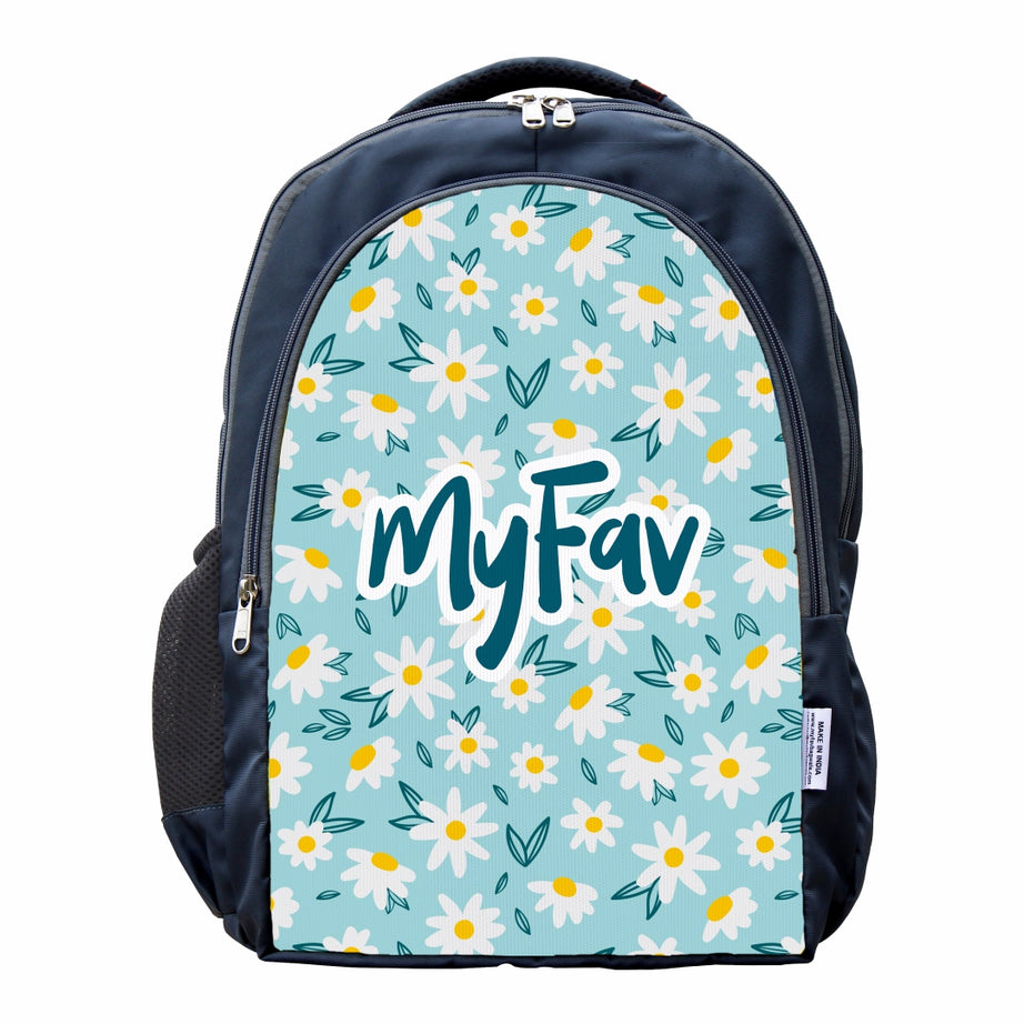MY FAV Polyester Printed Cartoon Best Stylish Waterproof Lightweight Casual/Picnic/Tuition/School Bag/Backpack for Children Boys And Girls - 6 Month Warranty