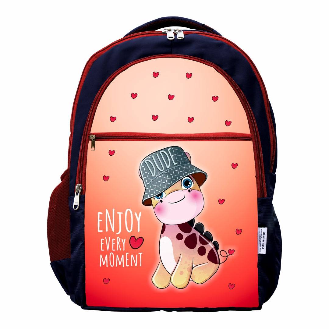 MY FAV Polyester Waterproof & Lightweight Cartoon Printed Backpack (5 to 14-year-old) - Stylish Standard Backpack s for Kids | Waterproof Shoulder Straps Bag - 6 Month Warranty
