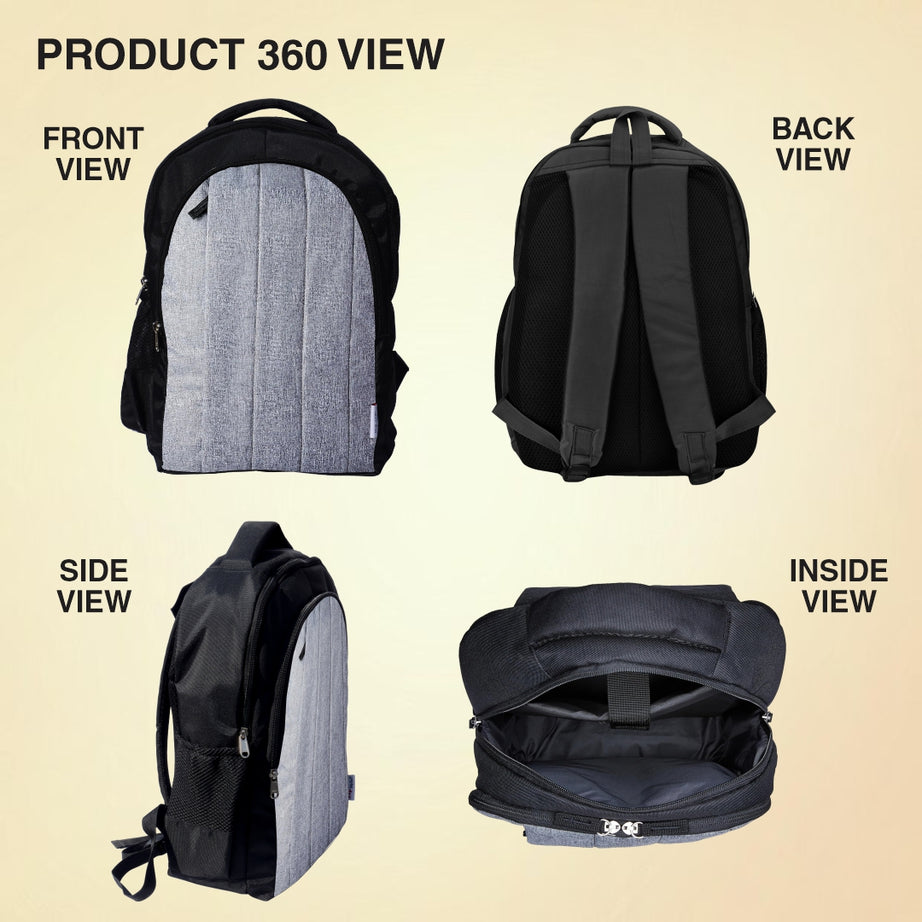 MY FAV Water Resistant Backpack/Laptop Bag for Men Women Boys Girls, Bag For Office, School, College, Casual, Fit Upto 17" Laptops, Lightweight Outdoor Travel Bag-30 Liter