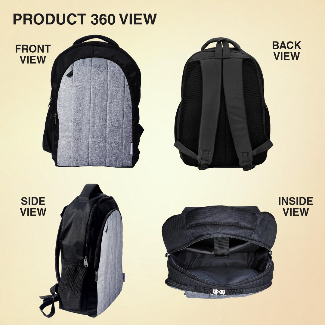 MY FAV Water Resistant Backpack/Laptop Bag for Men Women Boys Girls, Bag For Office, School, College, Casual, Fit Upto 17" Laptops, Lightweight Outdoor Travel Bag-30 Liter