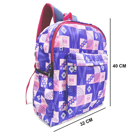 Printed Lightweight Waterproof Casual/Picnic/Tuition/School Bag/Backpack for Kids, Girls, Boys, Play School with Adjustable Straps & Multi Compartments-1
