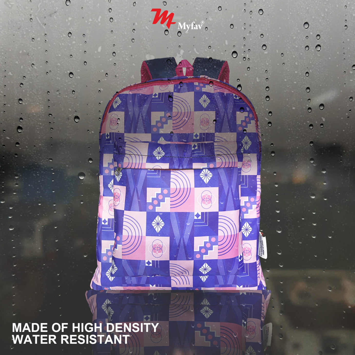 Printed Lightweight Waterproof Casual/Picnic/Tuition/School Bag/Backpack for Kids, Girls, Boys, Play School with Adjustable Straps & Multi Compartments-1