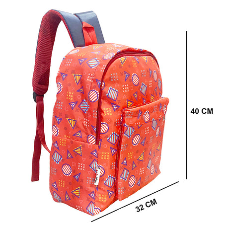 Printed Lightweight Waterproof Casual/Picnic/Tuition/School Bag/Backpack for Kids, Girls, Boys, Play School with Adjustable Straps & Multi Compartments-4